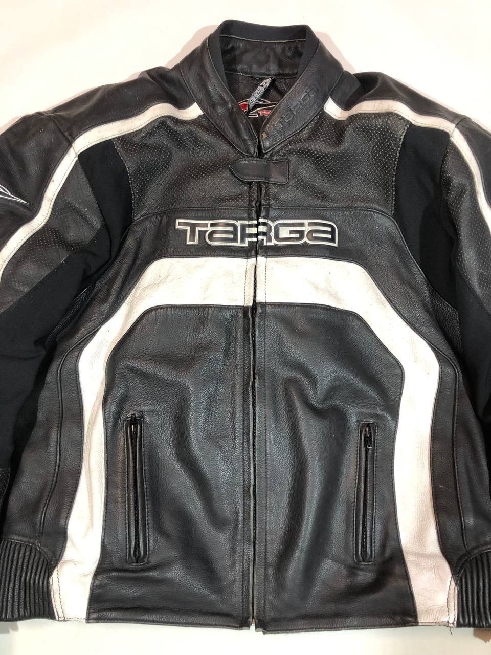 Dainese × Honda × Yamaha Targa Motorcycle leather jacket Racing Size US XL / EU 56 / 4 - 5 Thumbnail
