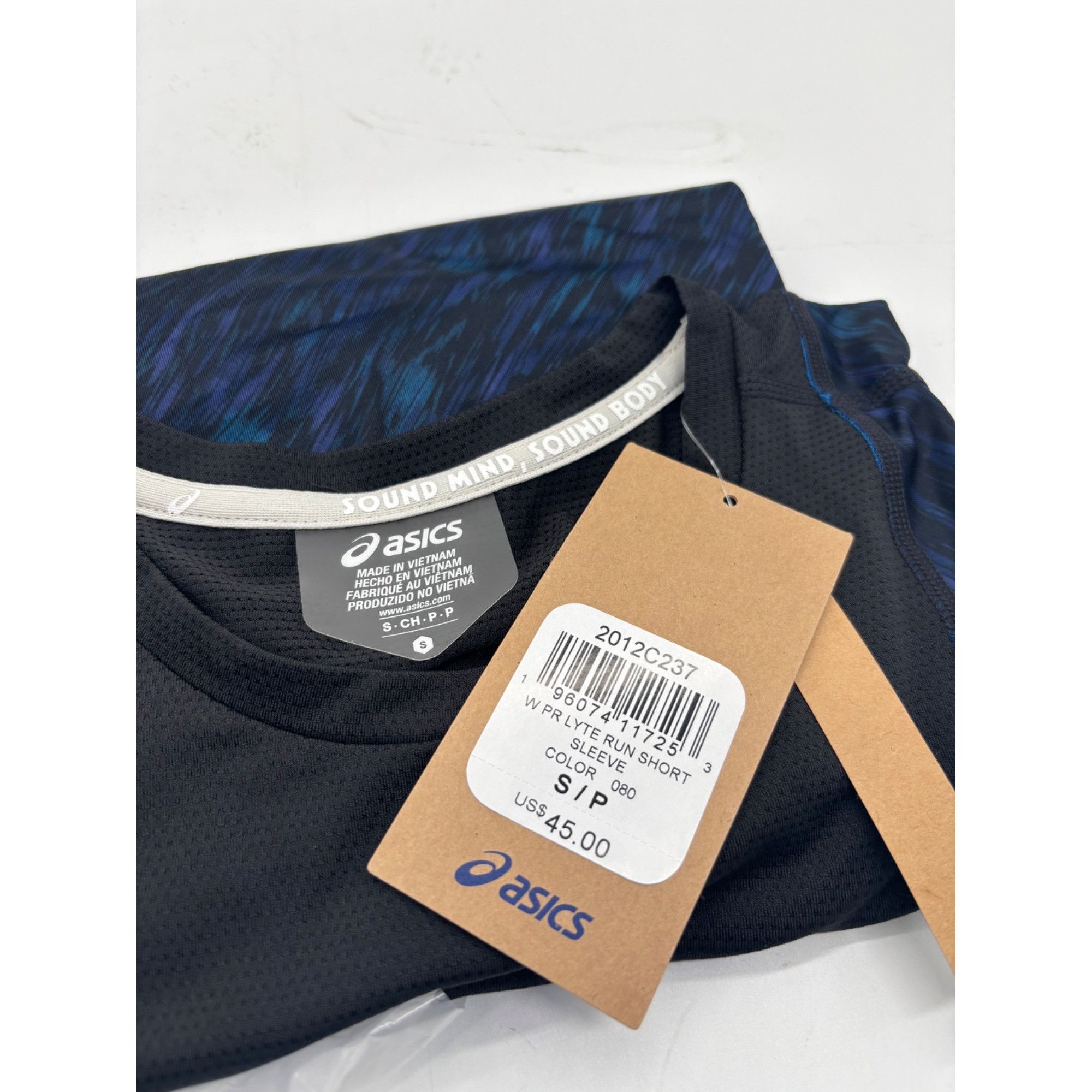Asics ASICS Women's PR Lyte Run Short Sleeve Top, Night Shade/ Lak Size S / US 4 / IT 40 - 8 Thumbnail