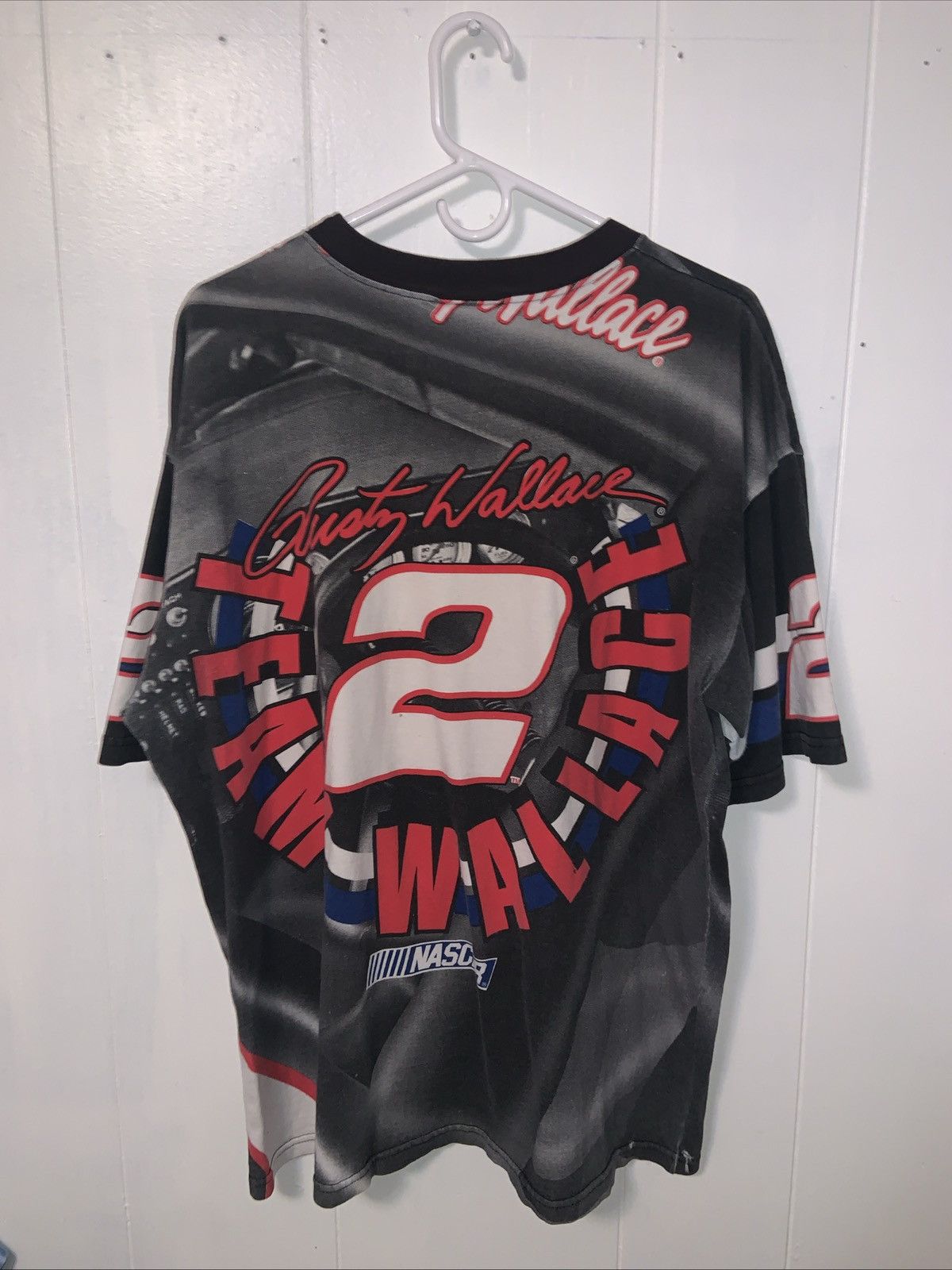 Chase Authentics Vintage Rusty Wallace AOP NASCAR T - Size XL Size US XL / EU 56 / 4 - 6 Thumbnail