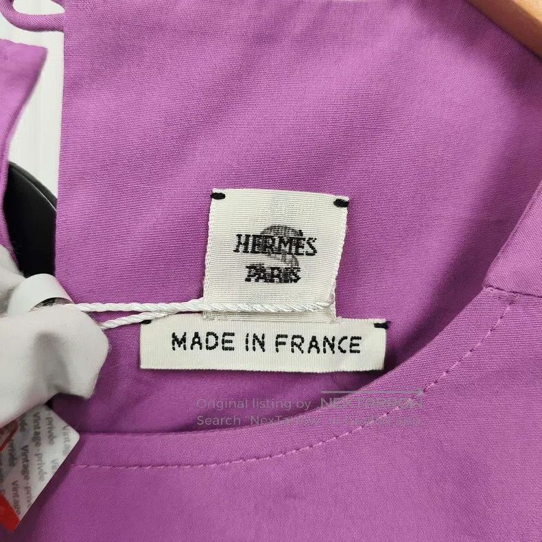 Hermes Hermes Short sleeve, size 36, purple Size XS / US 0-2 / IT 36-38 - 4 Thumbnail
