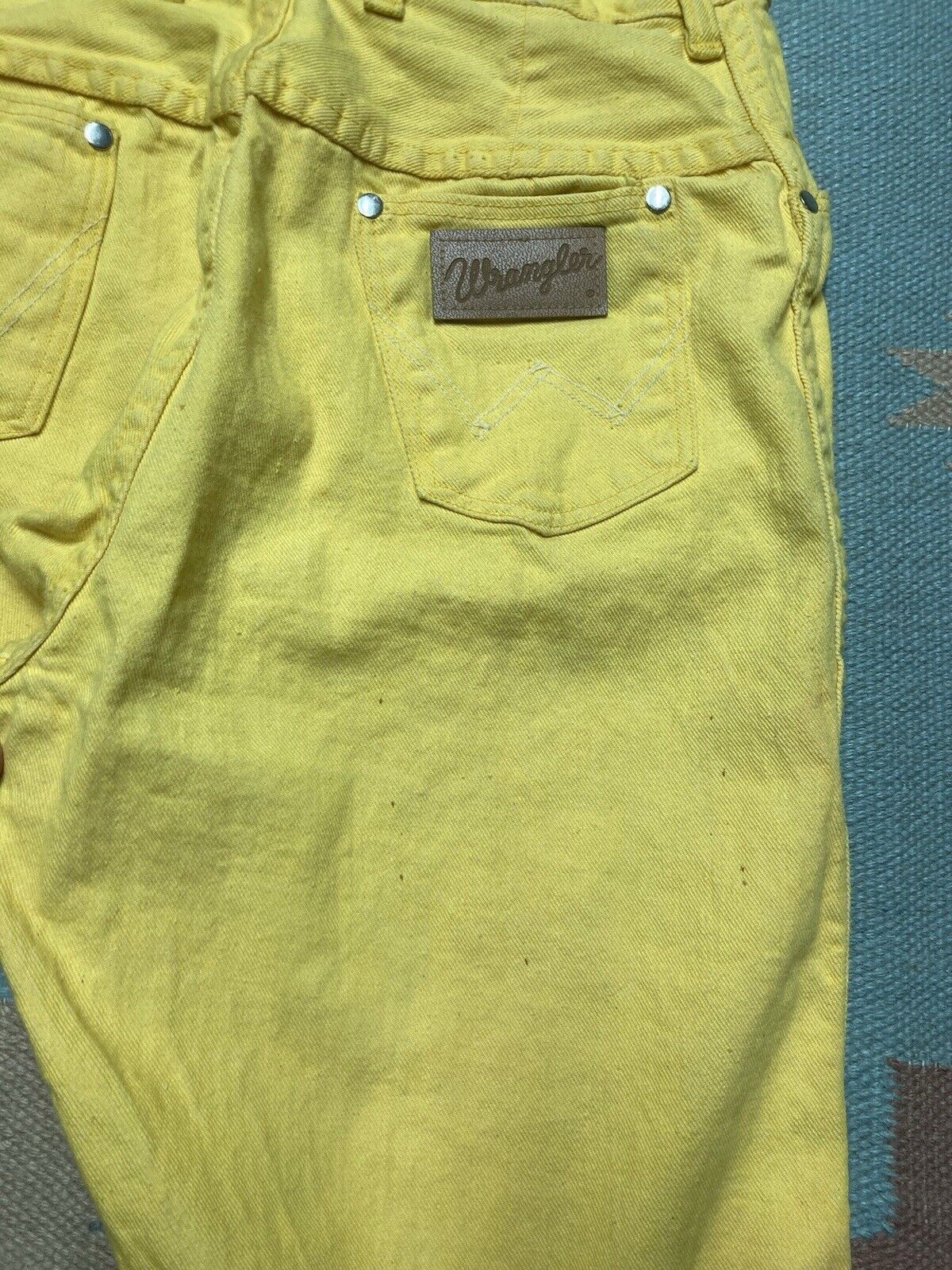 Vintage × Wrangler VTG 60s wrangler misses jeans straight leg women’s 15/16 Size 26" / US 2 / IT 38 - 4 Thumbnail
