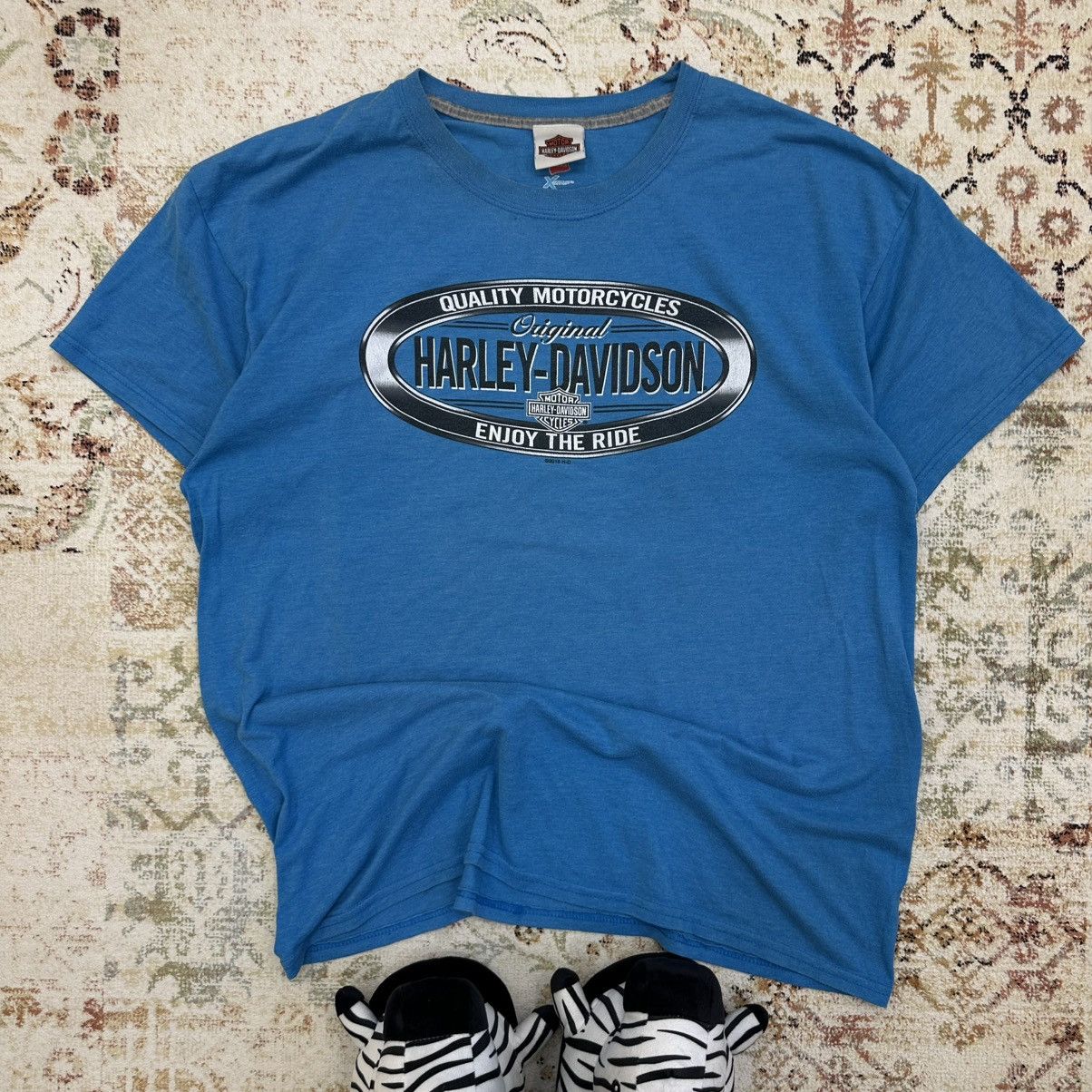 Harley Davidson Vintage Motor Harley Davidson T-shirts West Indies Barbados Size US XL / EU 56 / 4 - 2 Thumbnail