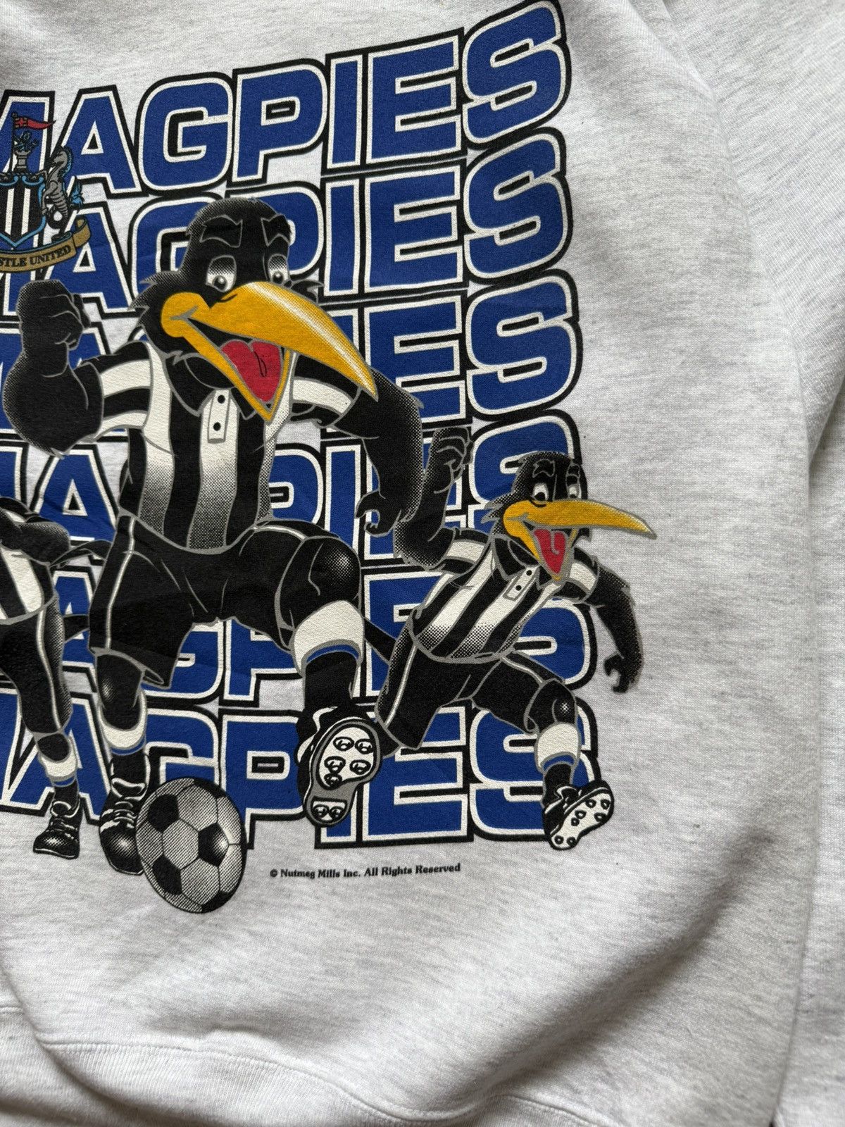 Nutmeg Vintage 90s Nutmeg Sweatshirt New Castle United Size US M / EU 48-50 / 2 - 8 Thumbnail