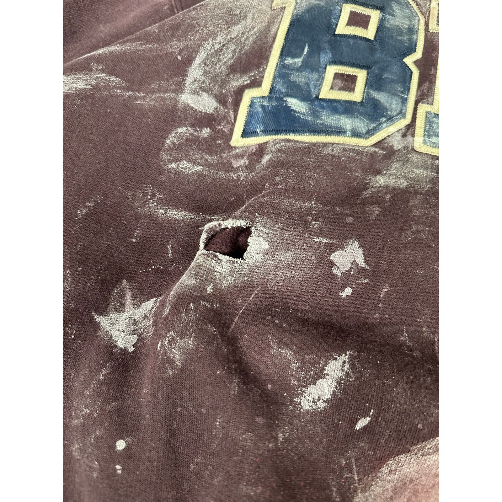 Vintage Vintage BHR THRASHED CREWNECK Size US L / EU 52-54 / 3 - 6 Thumbnail