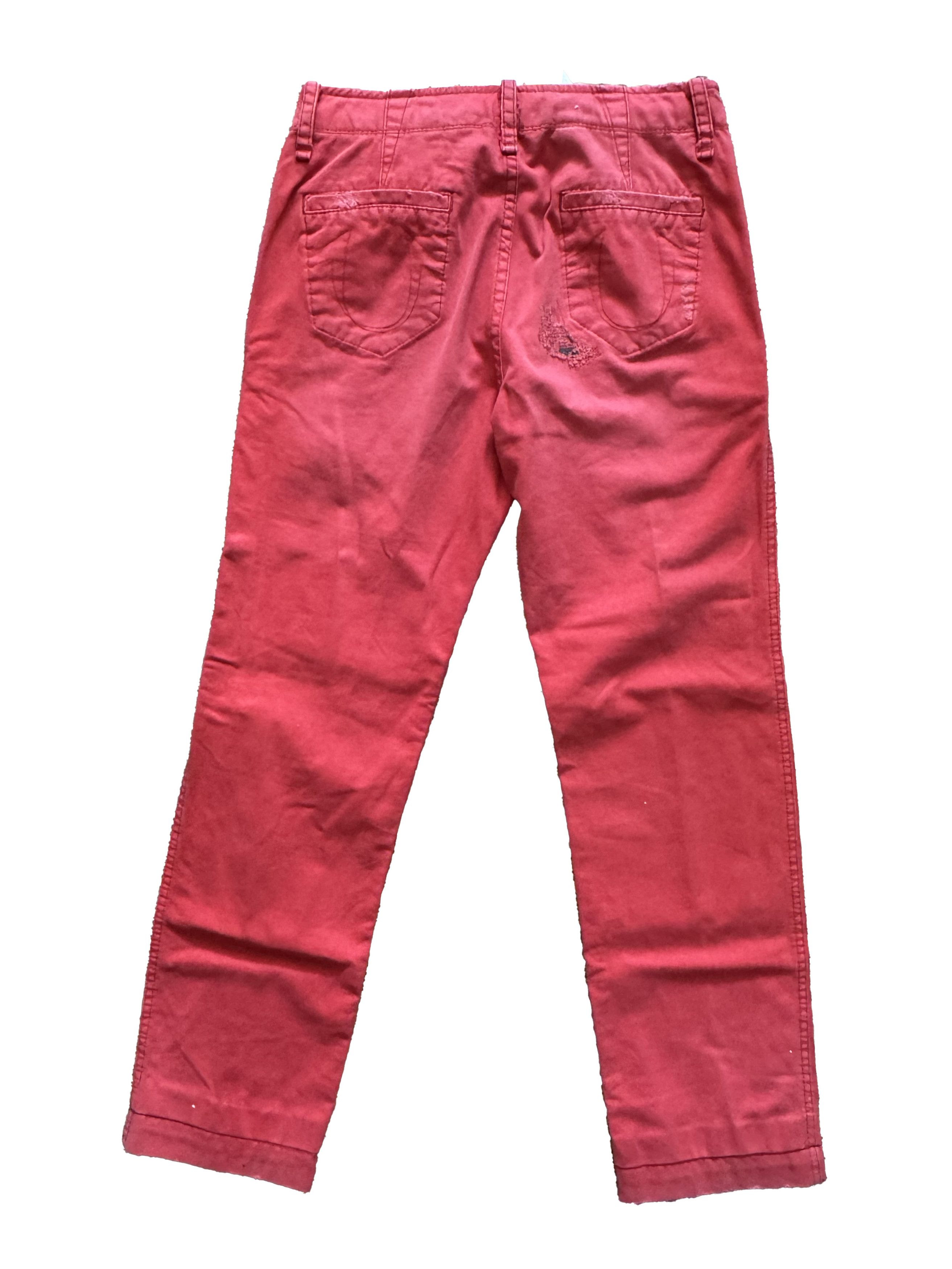 True Religion TRUE RELIGION RED "ROMAN" PATCHWORK Size US 28 / EU 44 - 2 Thumbnail