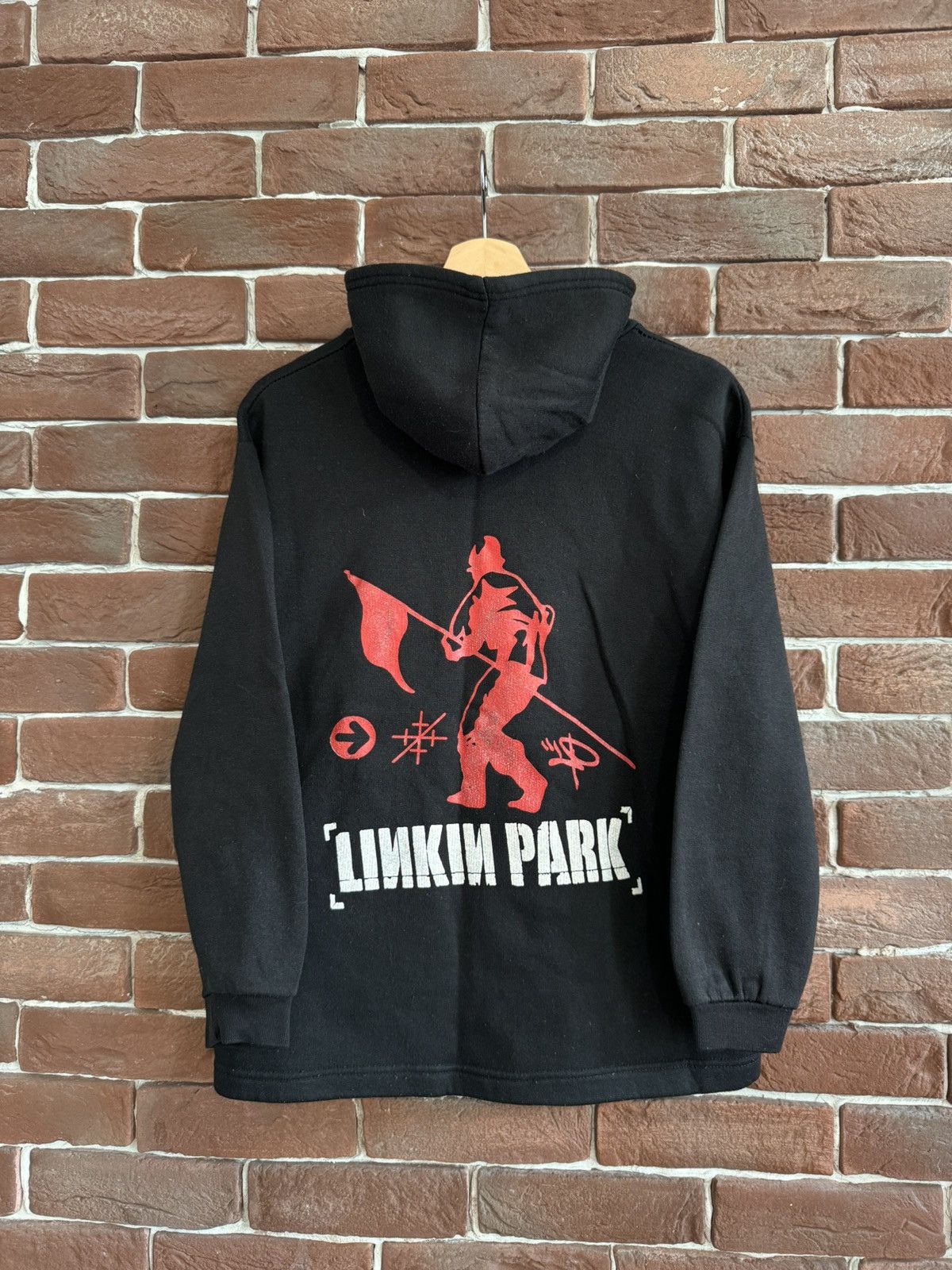 Band Tees Vintage Linkin Park Rock Band Boxy Hoodie Black Rare Hype Size US S / EU 44-46 / 1 - 2 Thumbnail