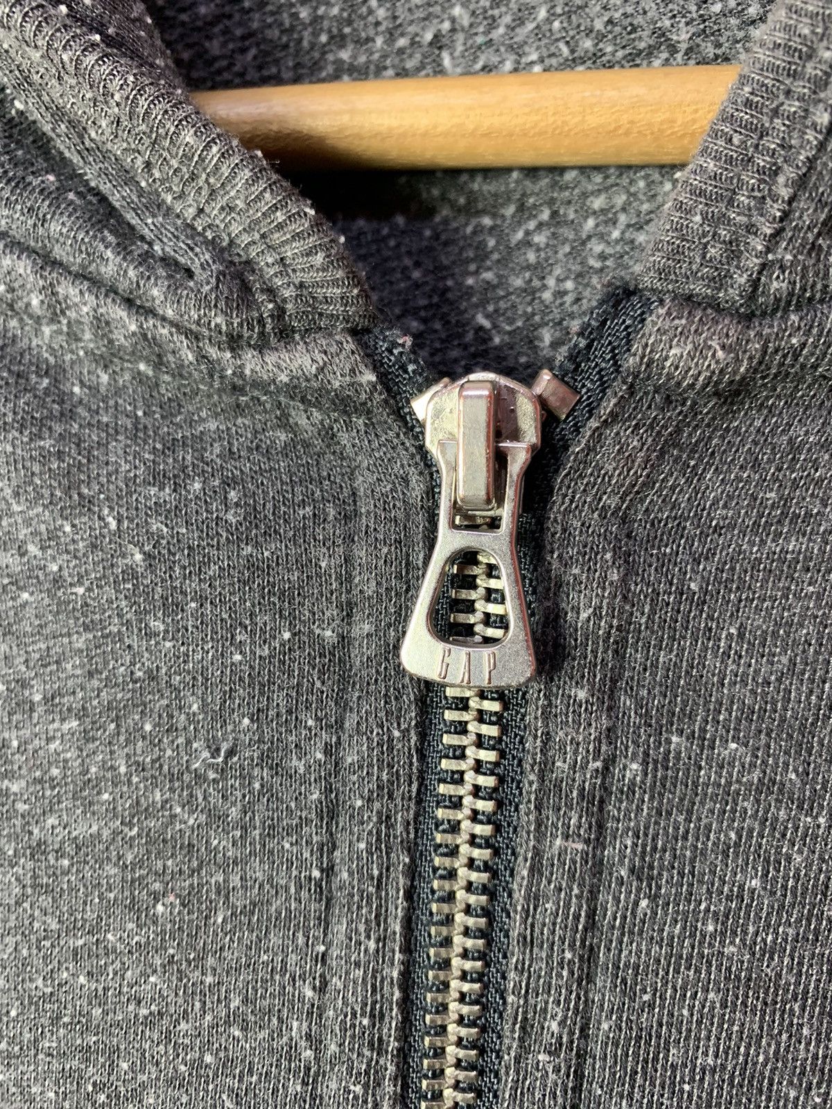 Gap 🔥GAP Plain Essentials Hoodie Zipper Sweatshirt Size US XXL / EU 58 / 5 - 6 Thumbnail