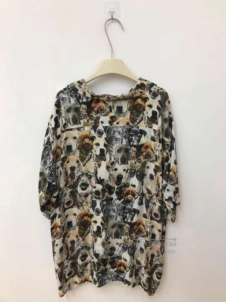 Martine Rose Martine Rose Dog short-sleeved shirt Hawaiian shirt Size US L / EU 52-54 / 3 - 3 Thumbnail