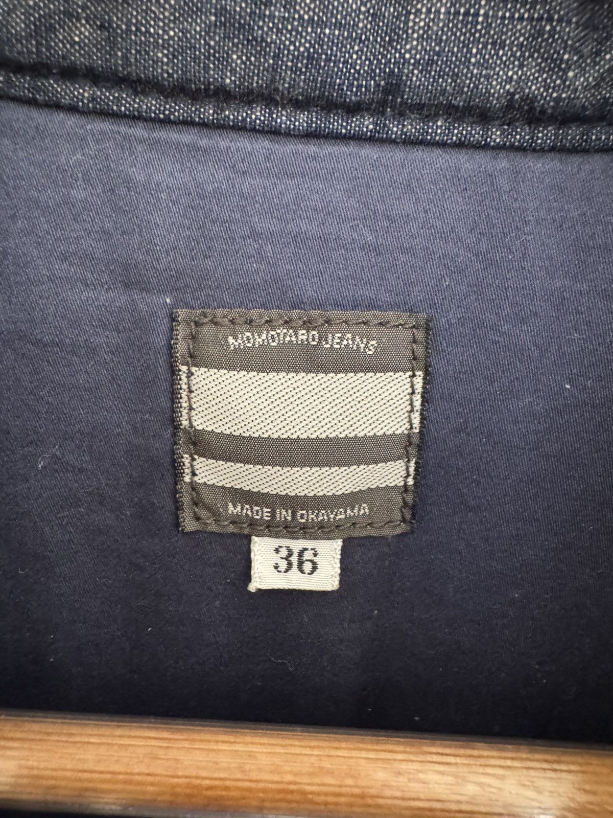 Momotaro Jeans Momotaro Chambray Padding Vest - SV011-4 Size US XS / EU 42 / 0 - 3 Thumbnail