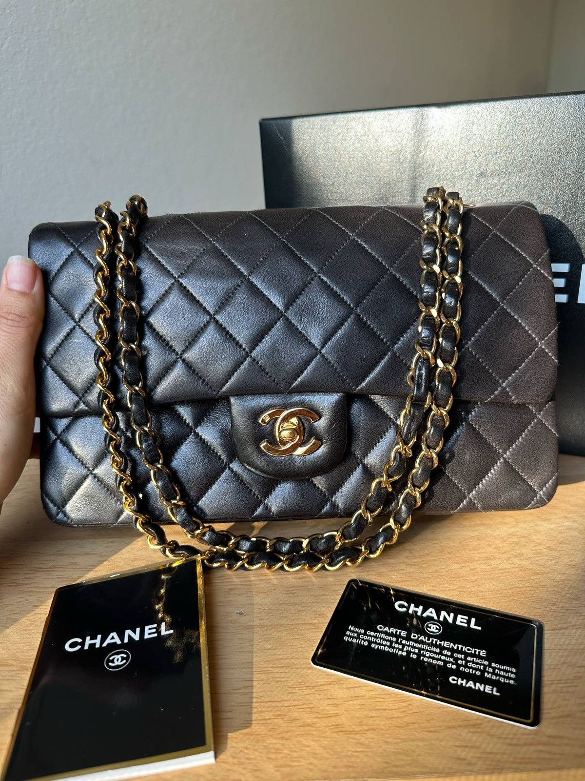 Chanel Chanel Vintage Series 3 Medium Lambskin Flap - GHW Size ONE SIZE - 14 Thumbnail