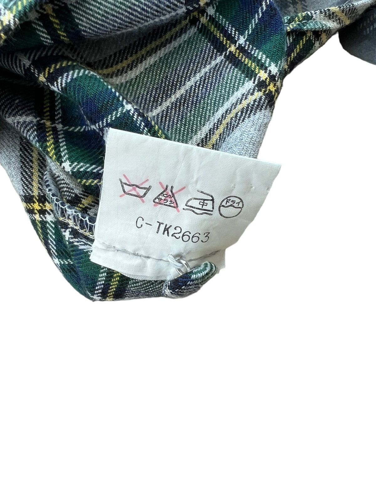 20471120 Vintage 90s MILK BOY Japan Hybrid Flannel Shirt Size US L / EU 52-54 / 3 - 19 Thumbnail