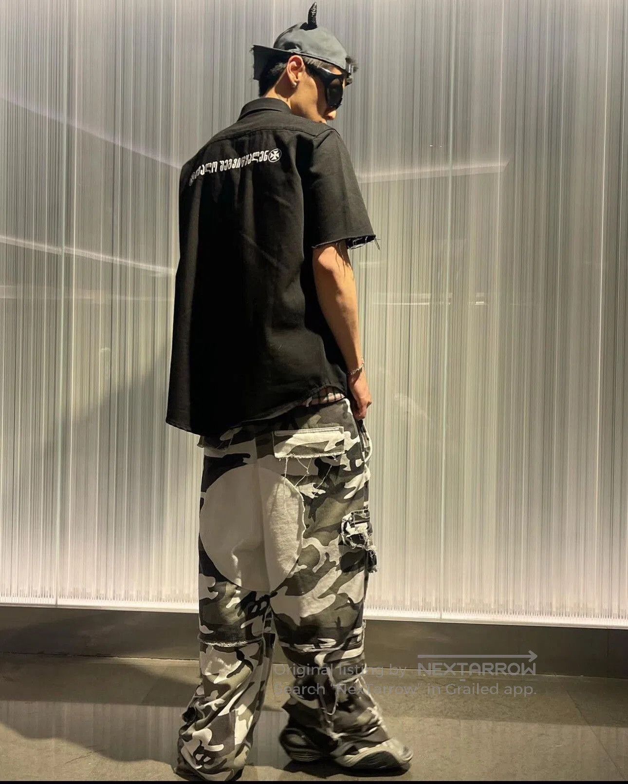 Vetements Vetements Denim Fringe Short Sleeve Shirt. Size US XS / EU 42 / 0 - 9 Thumbnail