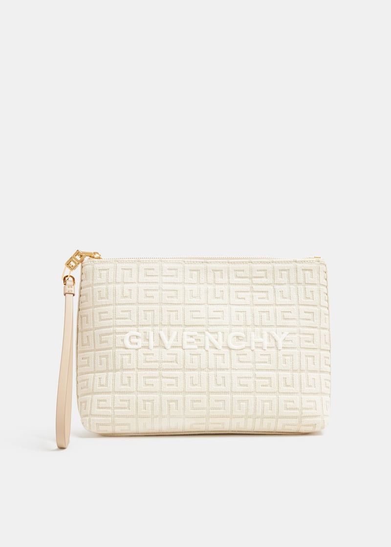 Givenchy o1srvl11e0525 Size: OS / 4G Monogram Travel Pouch in Beige Size ONE SIZE - 1 Thumbnail