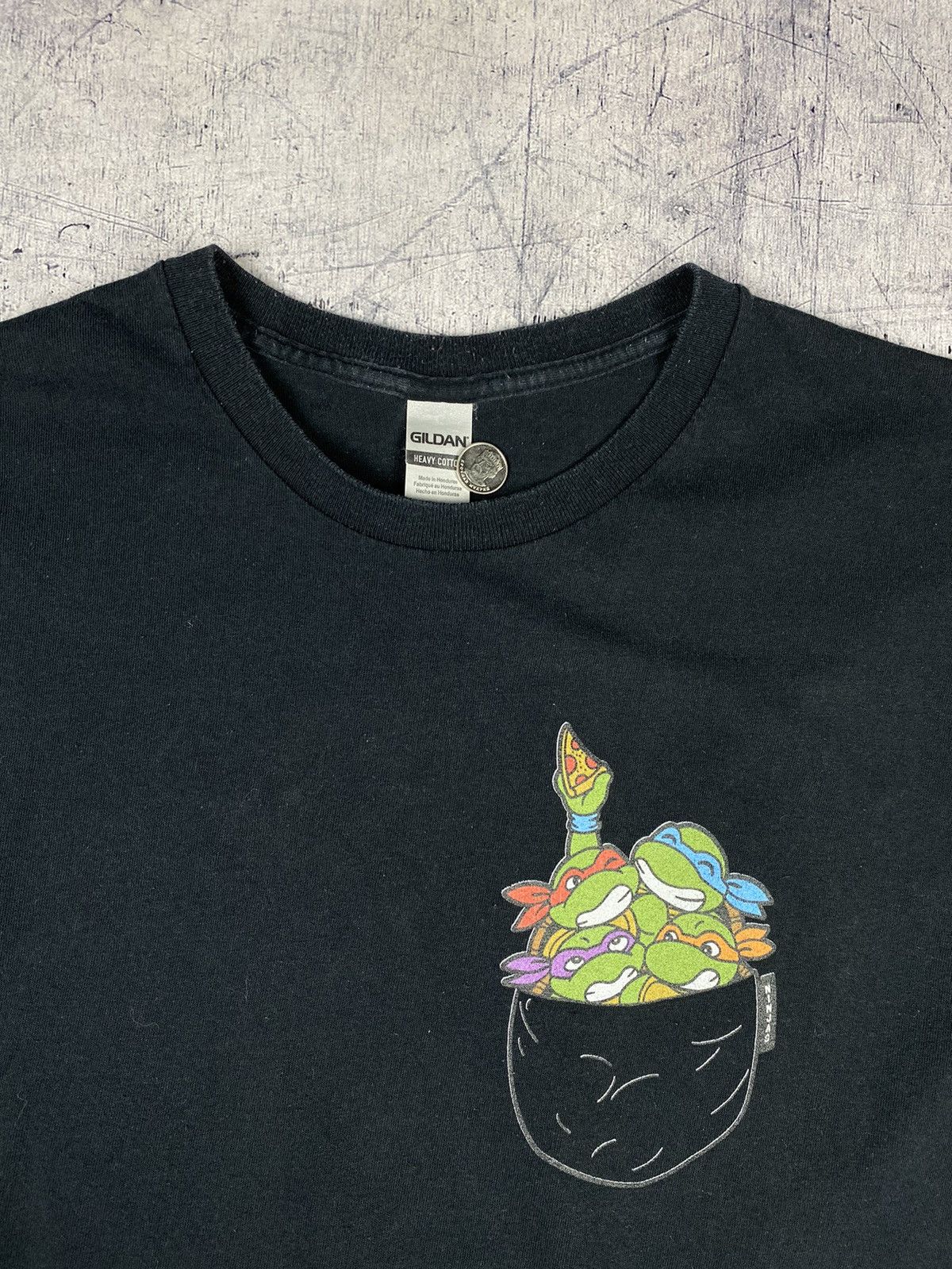 Vintage Vintage 90s teenage mutant ninja turtles Tee T shirt Size US L / EU 52-54 / 3 - 5 Thumbnail