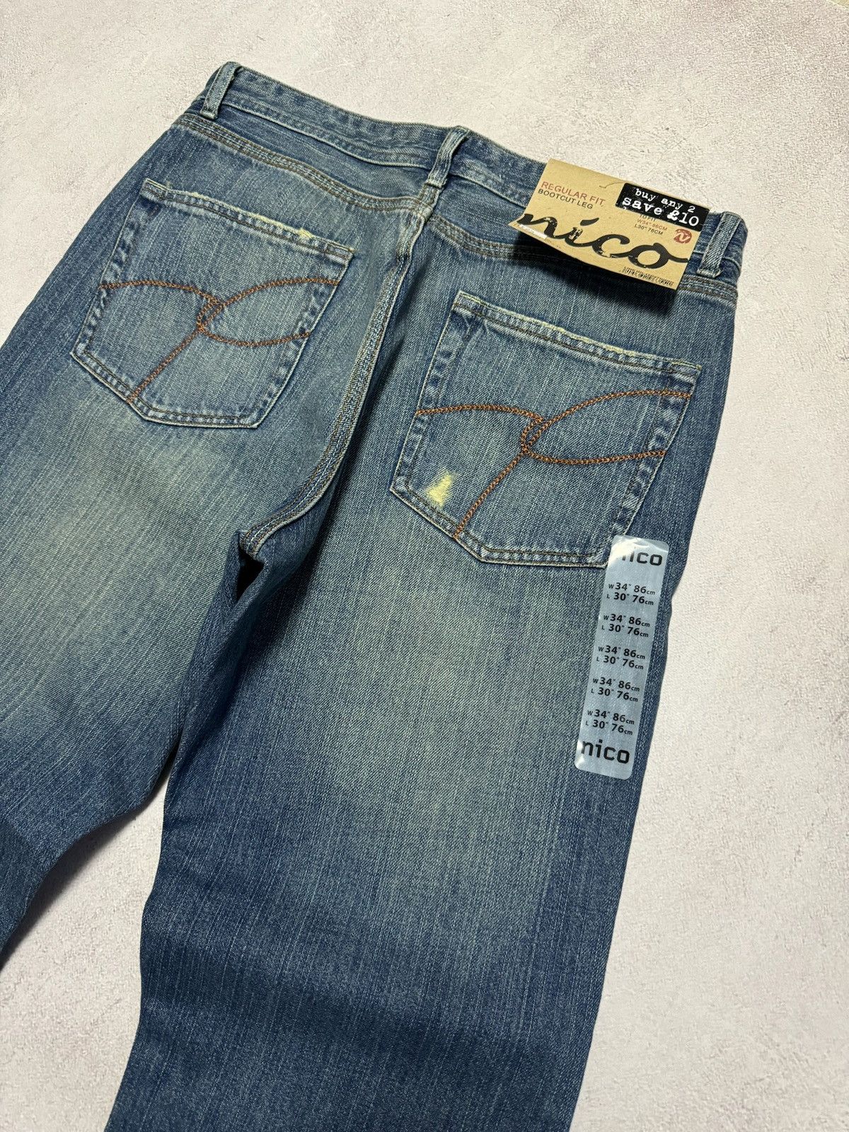 Japanese Brand Vintage Japanese Distressed Dirty Jeans Denim Pants Straight Size US 34 / EU 50 - 9 Thumbnail