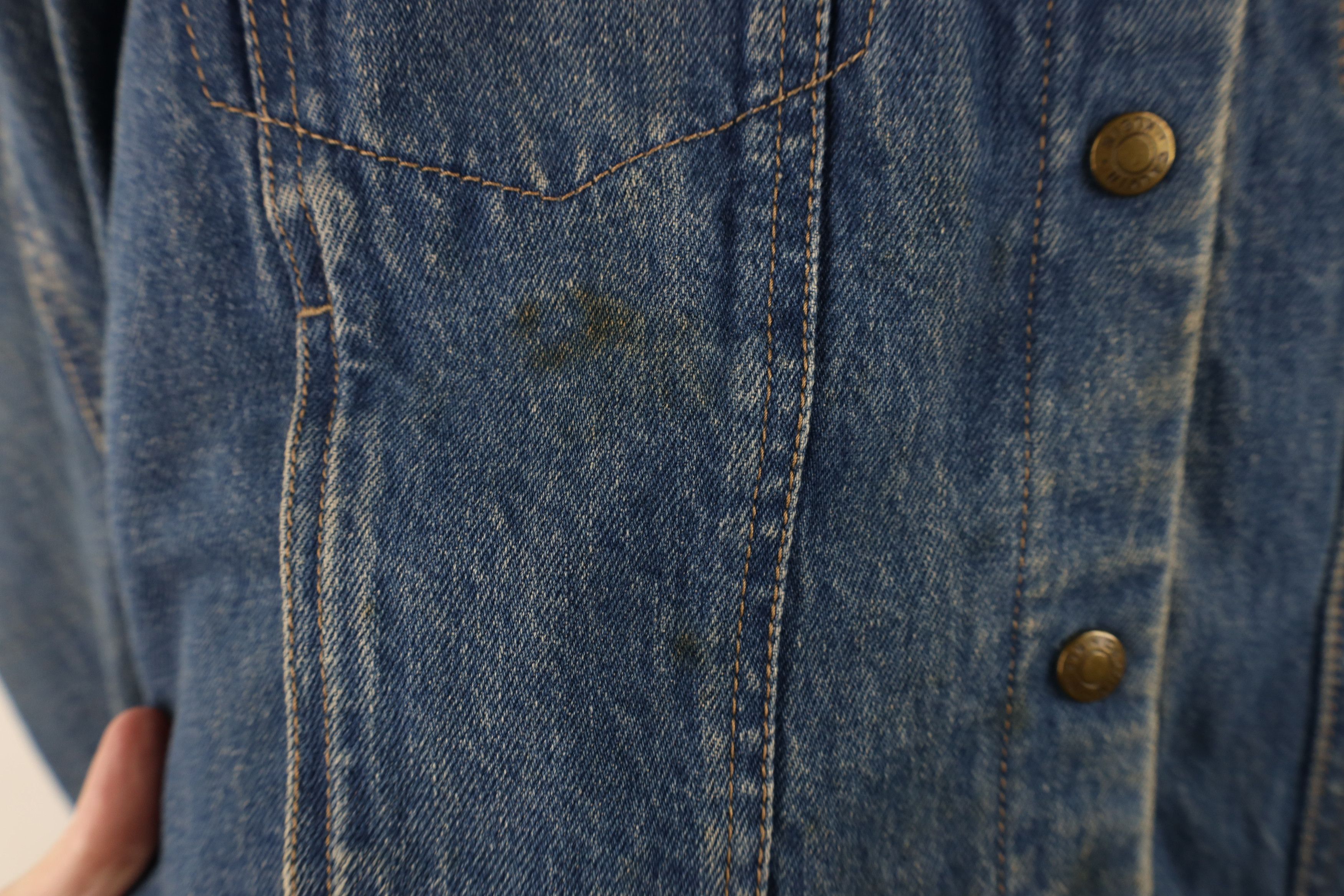 Calvin Klein Vintage 80s 90s Calvin Klein Denim Jean Trucker Jacket USA Size M / US 6-8 / IT 42-44 - 4 Thumbnail