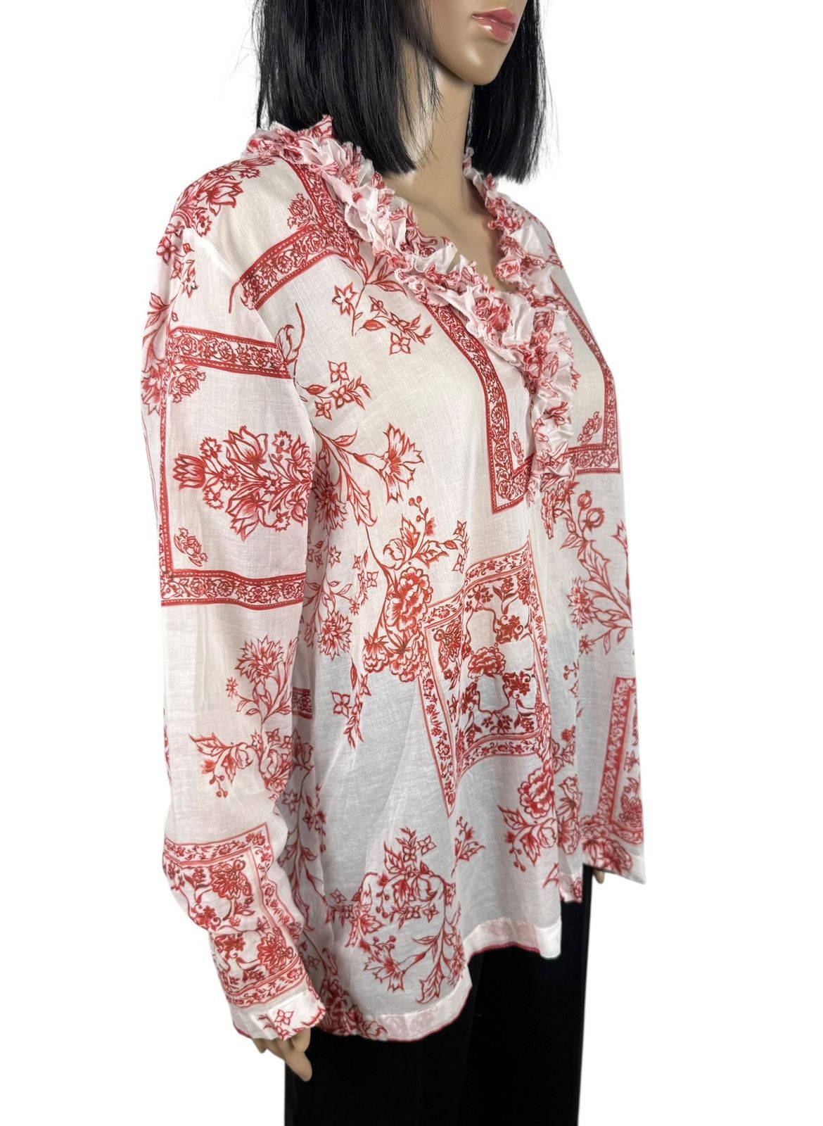 Other Semicouture Printed Floral Blouse Cotton size 44 Size M / US 6-8 / IT 42-44 - 4 Thumbnail