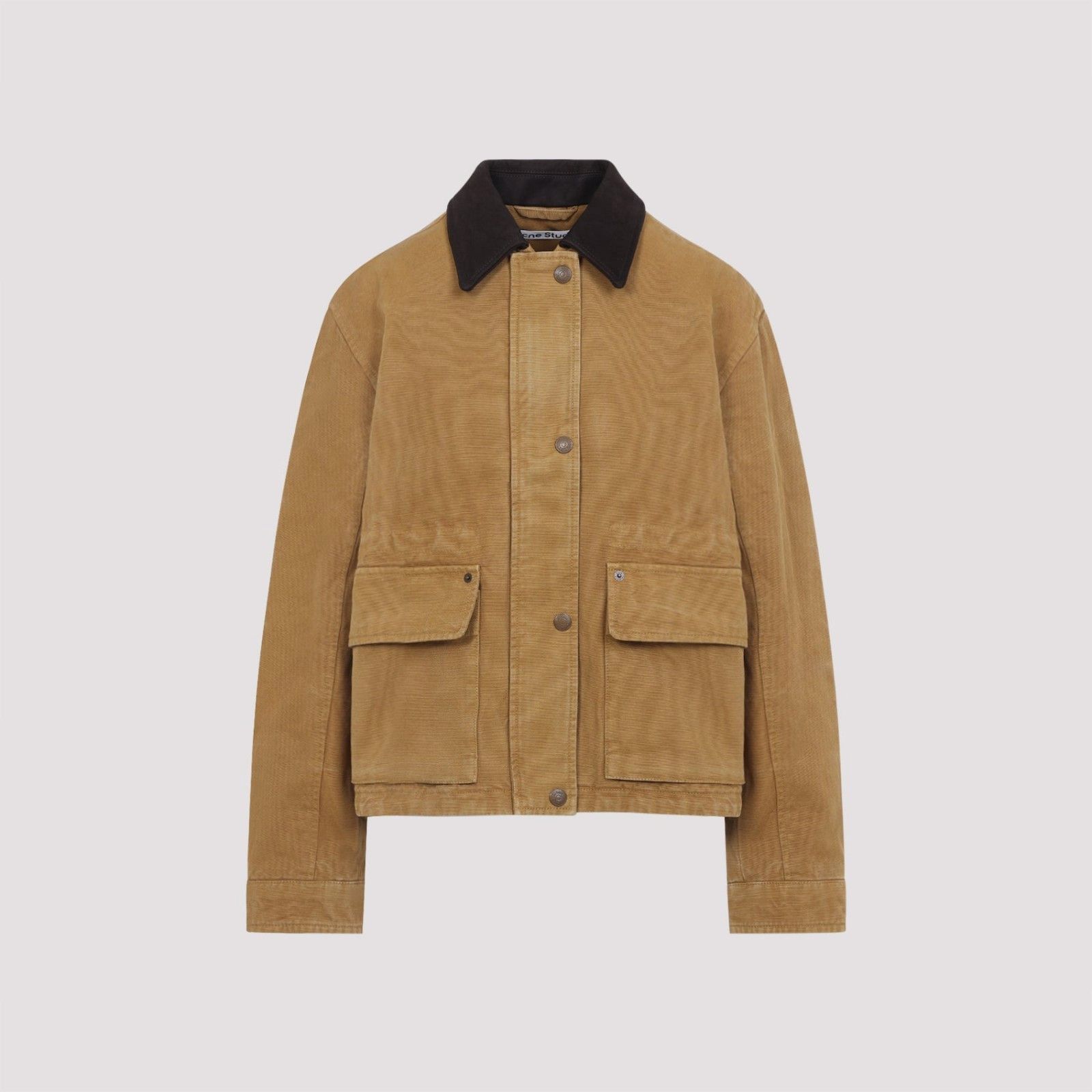 Acne Studios ACNE STUDIOS Brown Cotton Jacket New & Authentic (Women's si Size M / US 6-8 / IT 42-44 - 1 Thumbnail