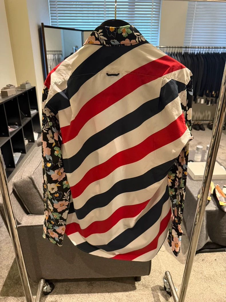 Thom Browne Thom Browne size3 Full flower design shirt Size US L / EU 52-54 / 3 - 2 Thumbnail