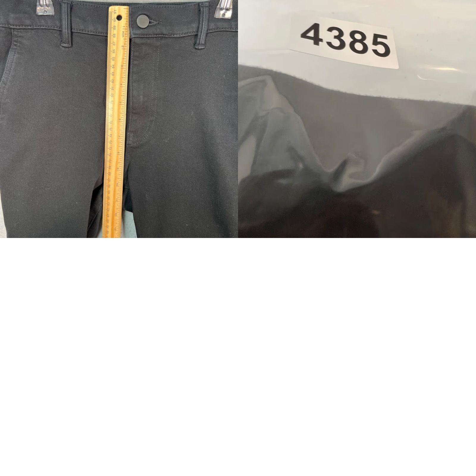 Uniqlo Uniqlo Womens Medium Black Straight Leg Stretch Pants 28 in Waist 27 in Inseam Adult Regular Modern Ankle Pants Size 32" / US 10 / IT 46 - 8 Thumbnail