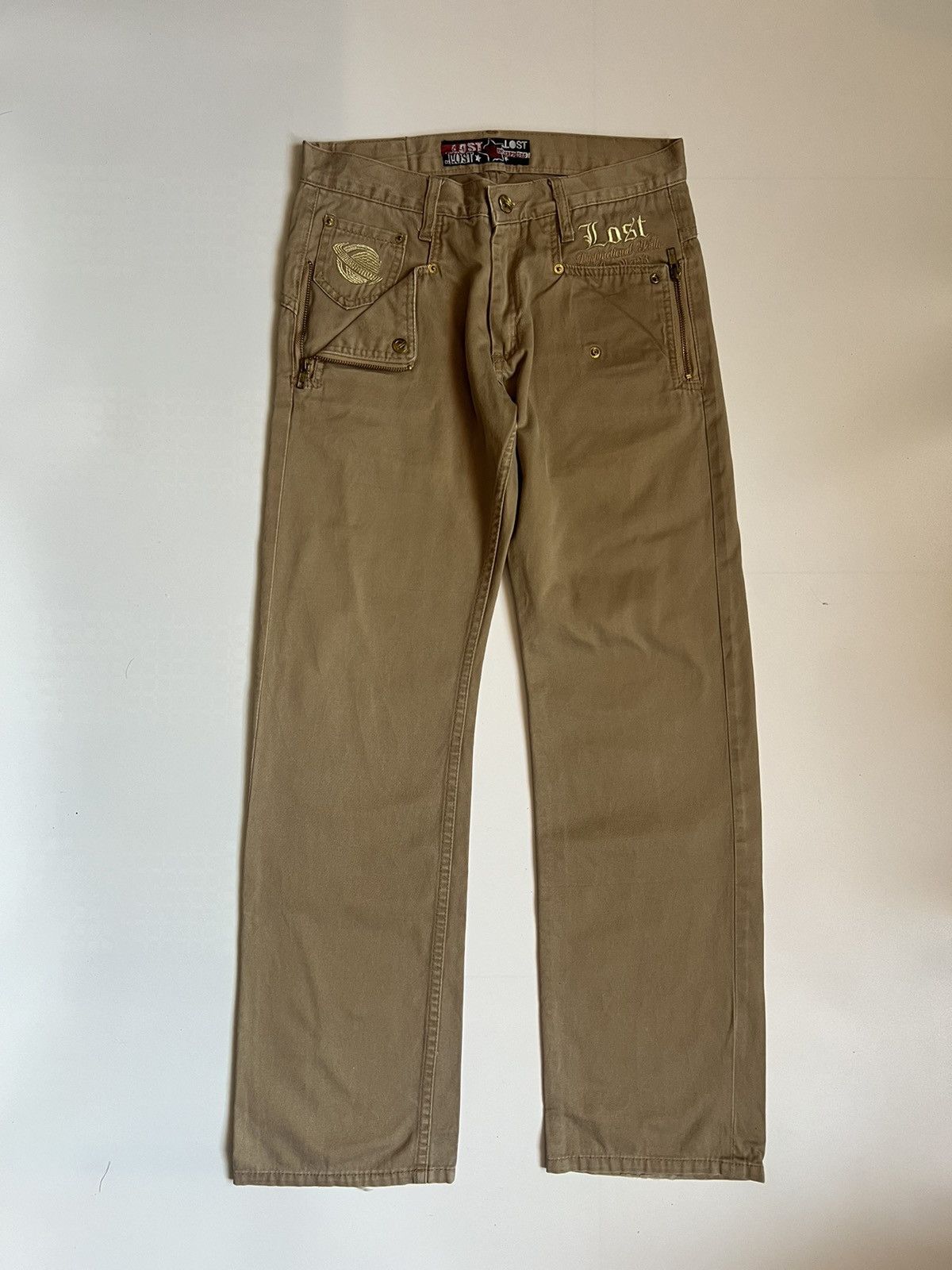 Japanese Brand Vtg Lost Skateboards Dysfunctional Youth Bondage Pants Size US 30 / EU 46 - 1 Thumbnail