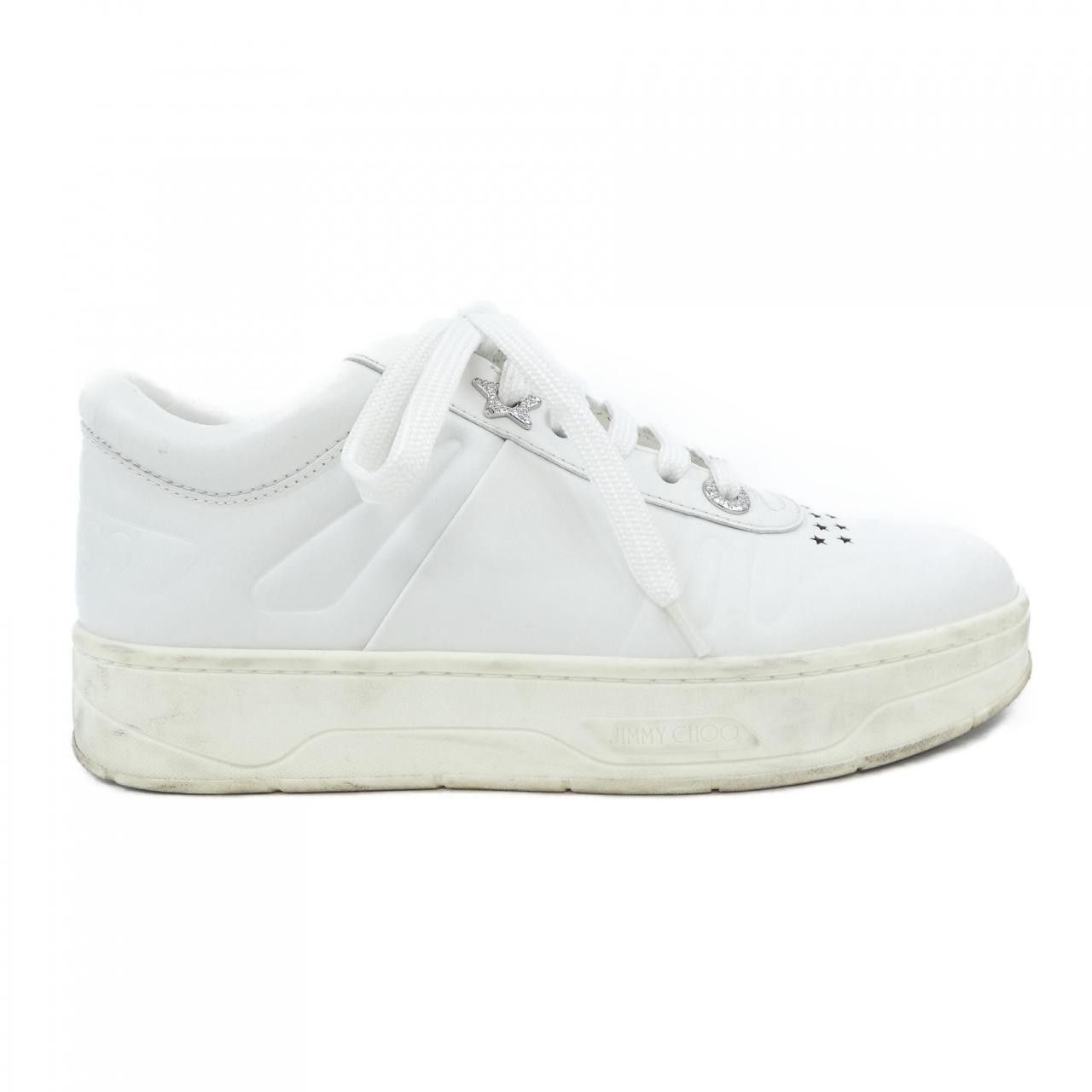 Jimmy Choo Jimmy Choo Jimmy Choo Sneakers Leather Shoes DUTY FREE for USA Size ONE SIZE - 1 Thumbnail