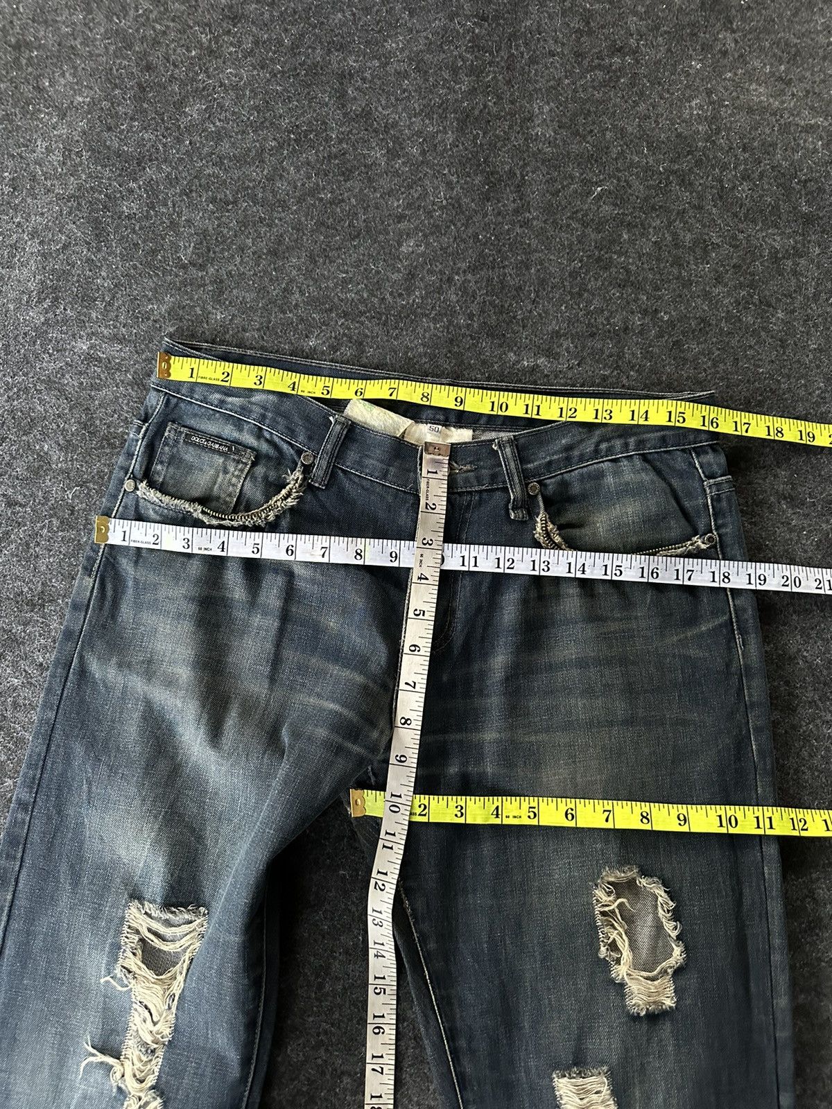 Dolce & Gabbana Vintage Dolce Gabbana Distressed Denim 32x32 D542 Size US 32 / EU 48 - 12 Thumbnail
