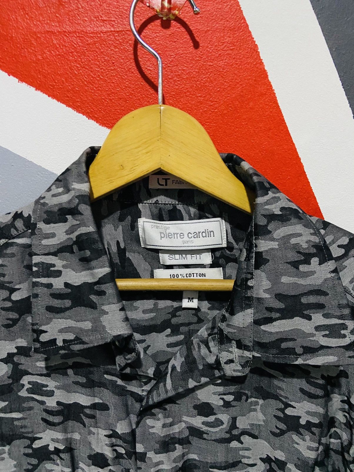 Pierre Cardin Pierre Cardin Camo Button Up Tee Size US M / EU 48-50 / 2 - 4 Thumbnail