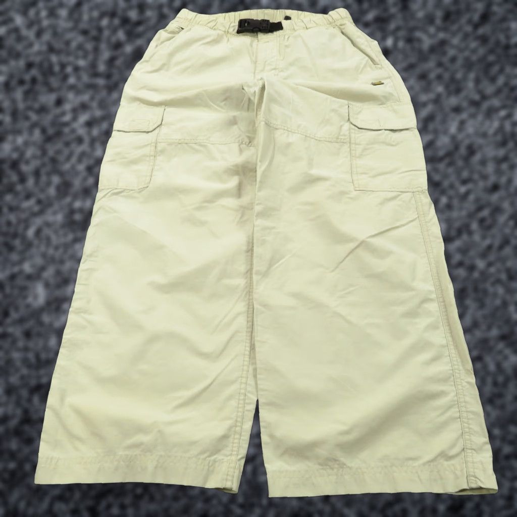 Old Navy VINTAGE Old Navy Baggy Pants Men Small Cargo 30x29 Wide-Leg 90s Grunge 5-Pocket Beige Mens Size US 31 - 1 Thumbnail