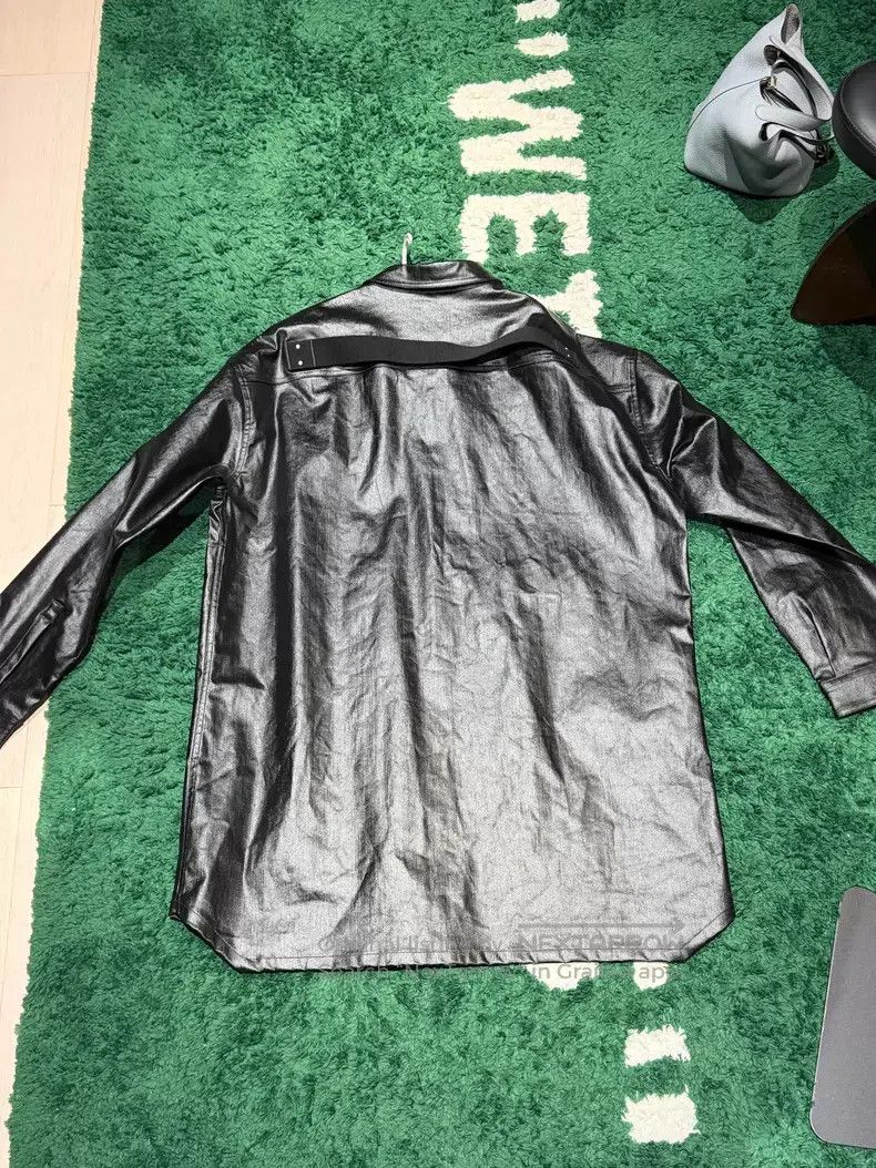 Rick Owens Rick Owens SS24 Loose Stretch Shirt-Neck Jacket Size US L / EU 52-54 / 3 - 2 Thumbnail