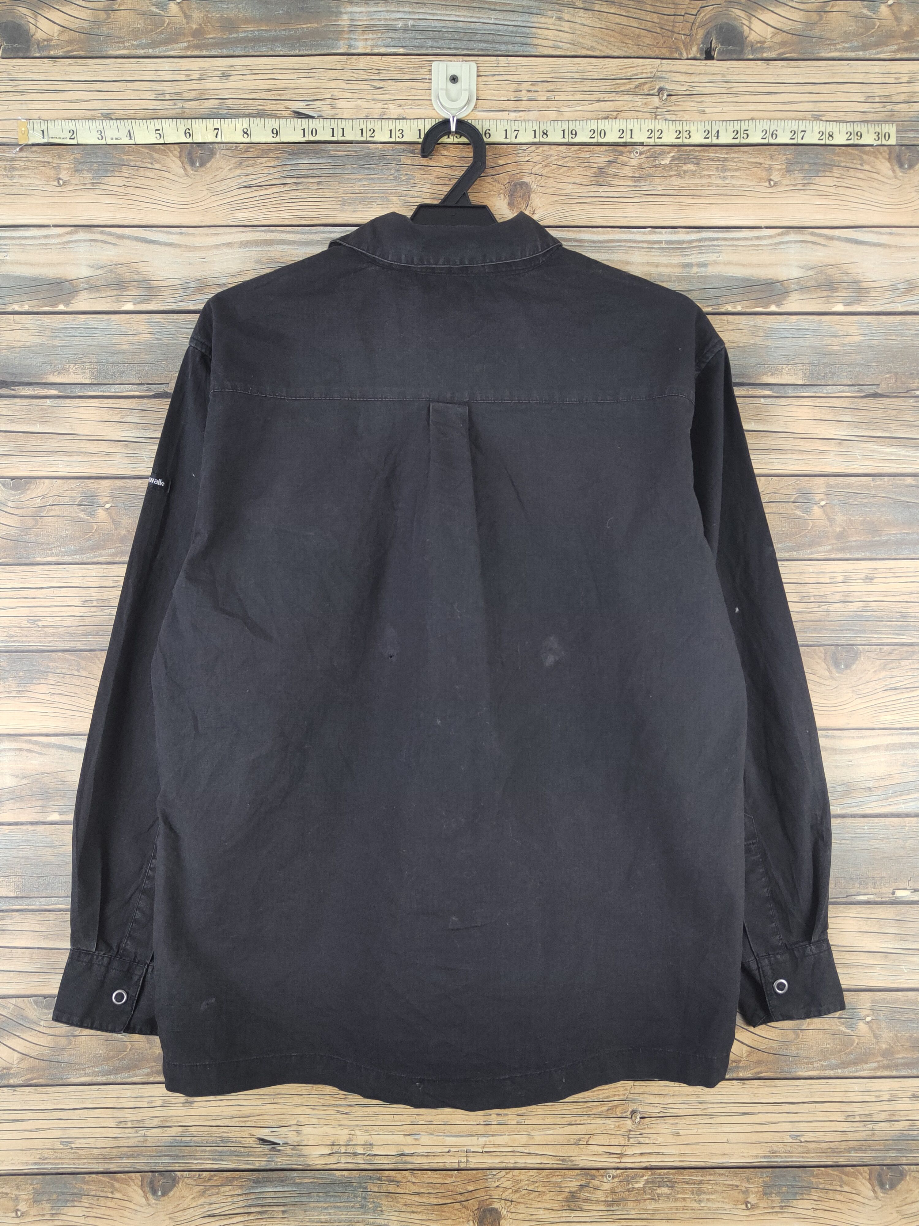 Airwalk × Vintage Airwalk Black Button Up Shirts #W2247 Size US M / EU 48-50 / 2 - 10 Thumbnail
