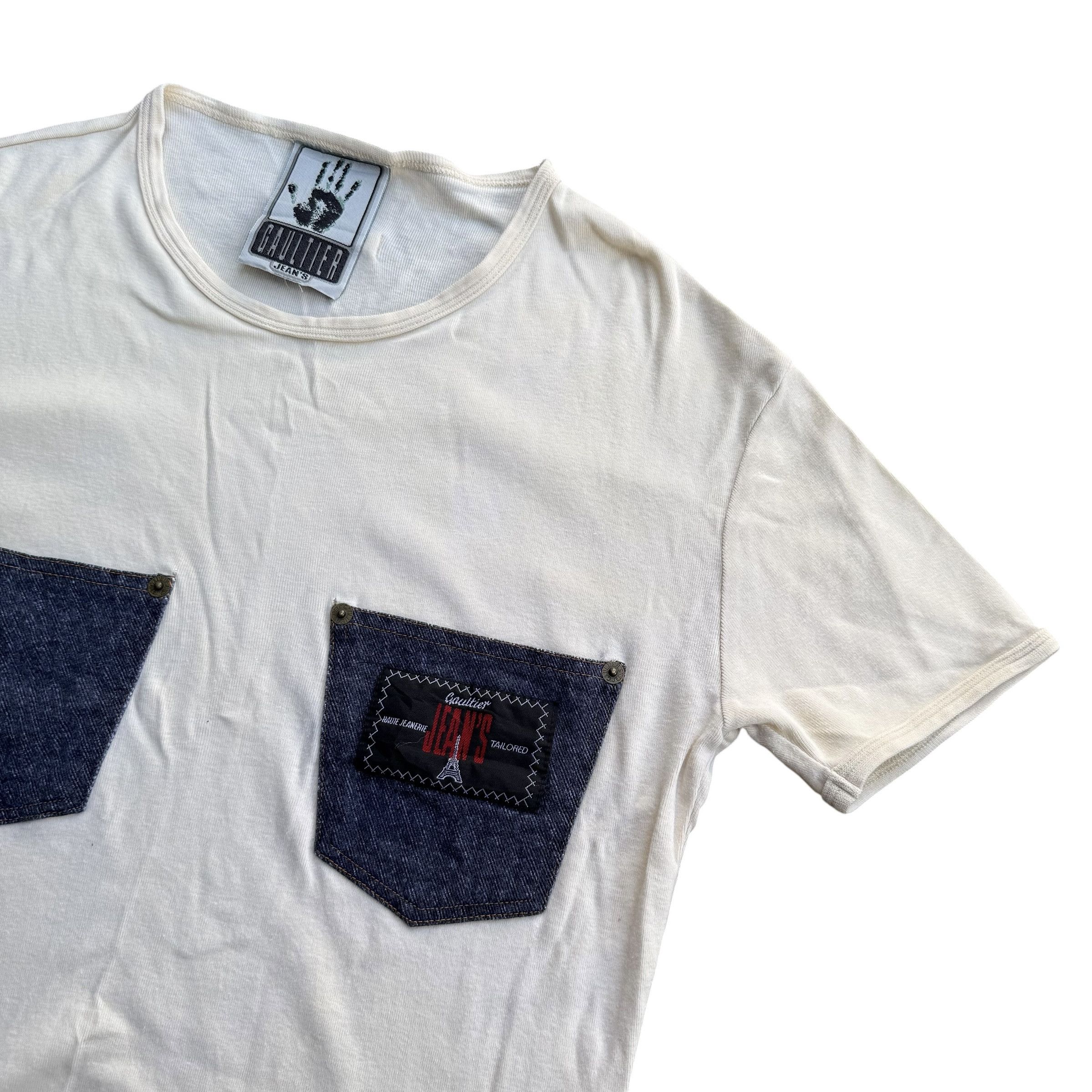 Jean Paul Gaultier JPG Double Pocket Tee Size M / US 6-8 / IT 42-44 - 4 Thumbnail