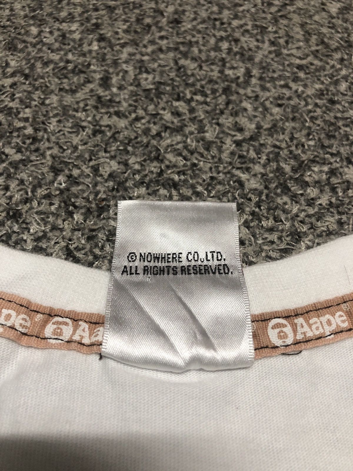 Japanese Brand Vintage Y2K Aape By Bathing Ape Tee Size US M / EU 48-50 / 2 - 20 Thumbnail