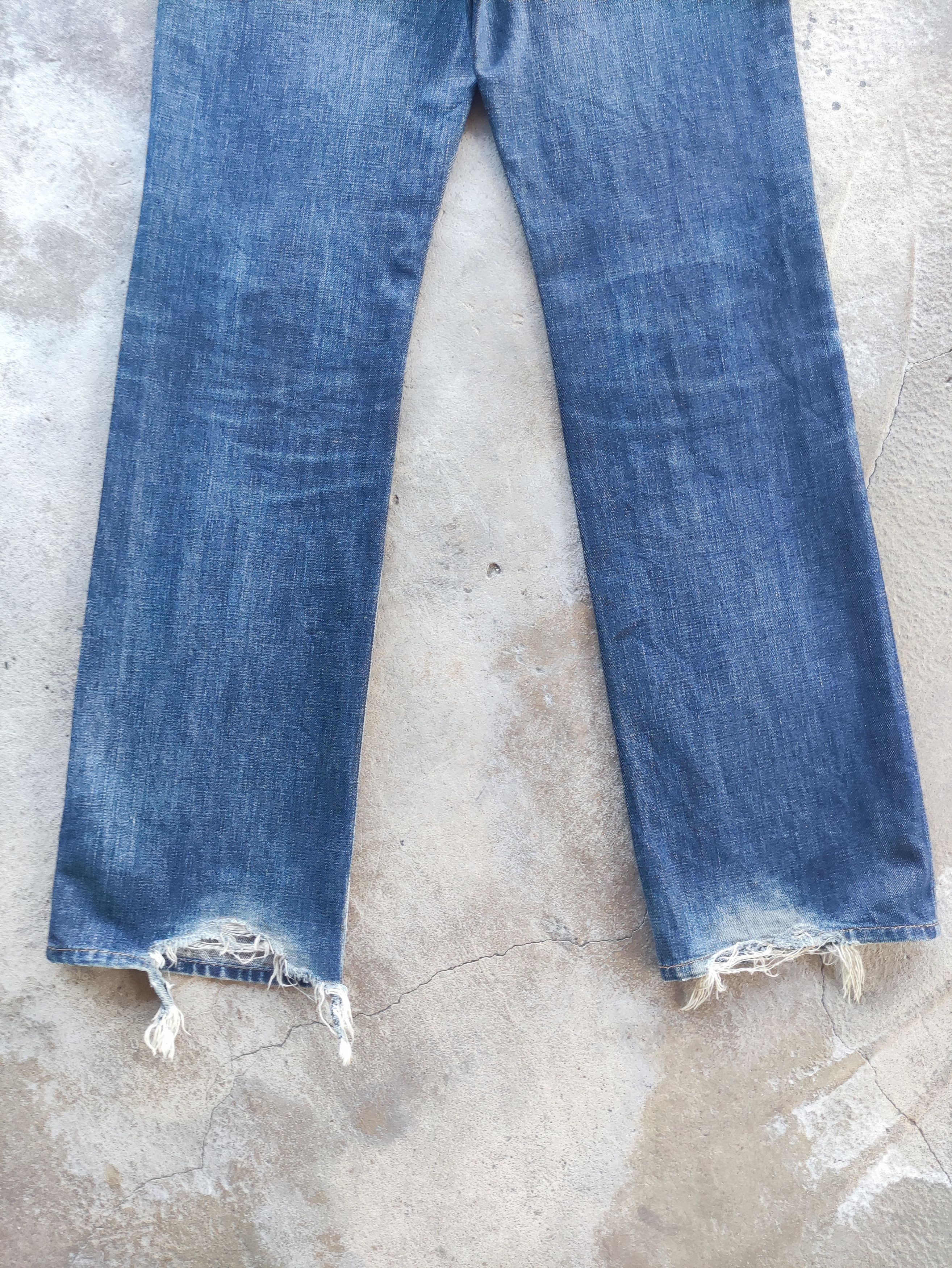 Edwin Vintage Edwin Brand Straight Denim Distressed Faded Pants Size US 29 - 11 Thumbnail