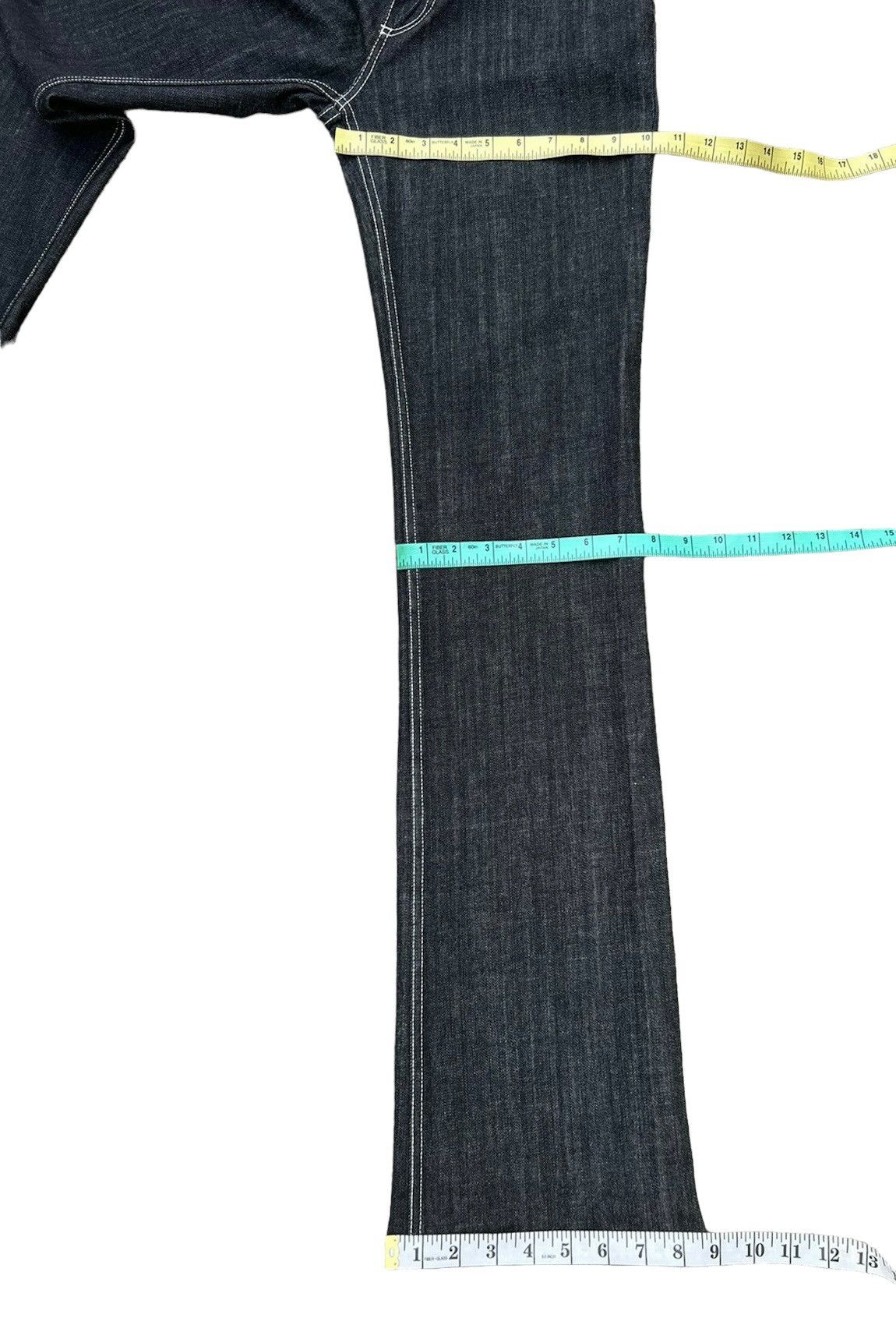 Louis Vuitton NWT LV Denim Flare Jeans Size 26" / US 2 / IT 38 - 23 Thumbnail