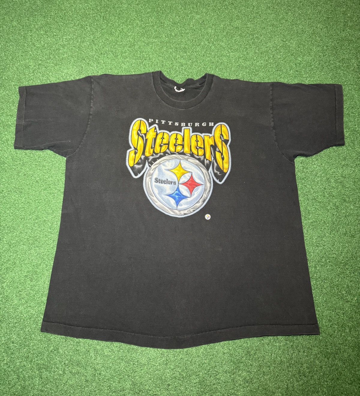 Vintage Vintage Pittsburgh Steelers Pro Player 90s 2XL NFL T Shirt Size US XXL / EU 58 / 5 - 1 Thumbnail