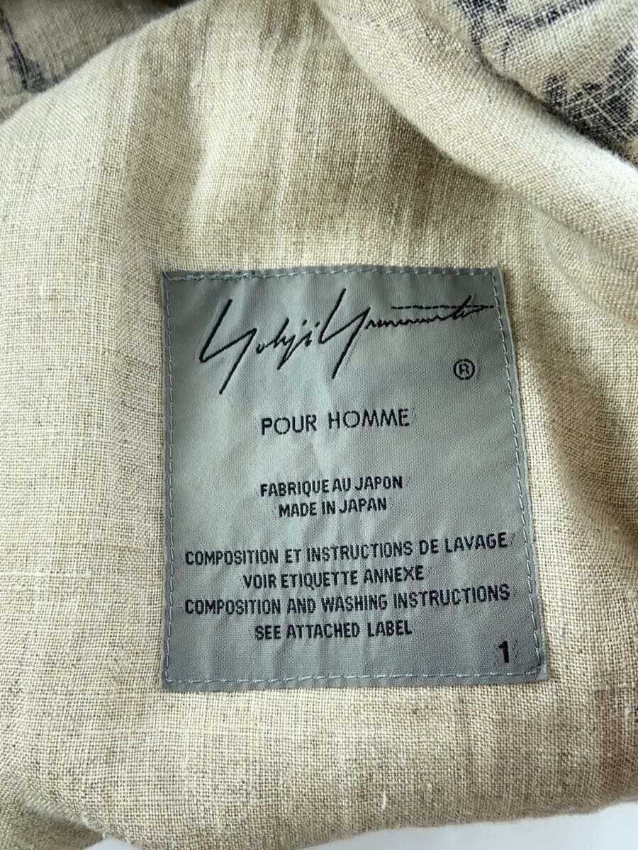 Yohji Yamamoto yohji yamamoto POUR HOMME 18SS Yuka Asakura linen jacket Size US S / EU 44-46 / 1 - 3 Thumbnail