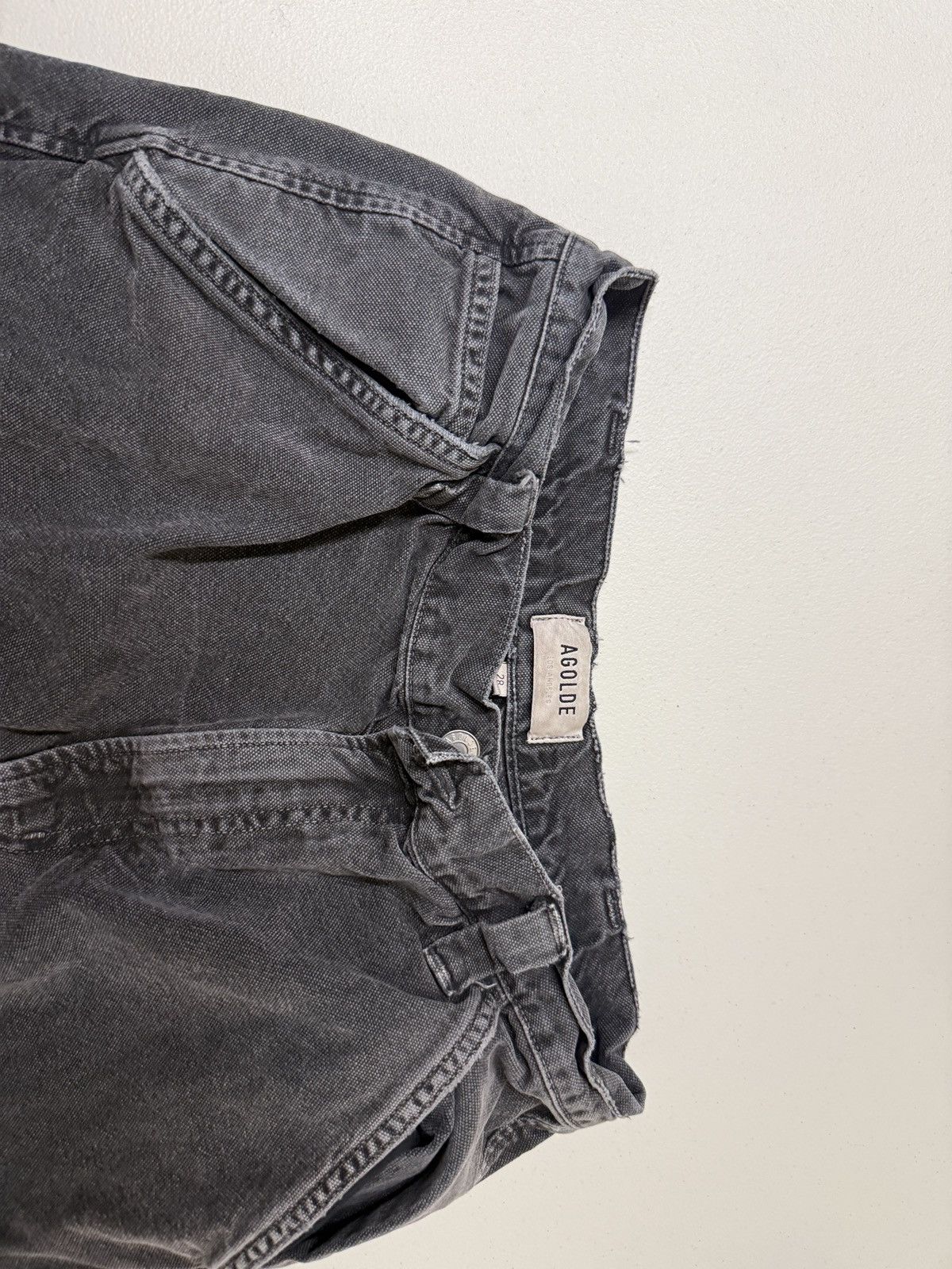 Agolde AGOLDE BAGGY BLACK JEANS Size US 28 / EU 44 - 3 Thumbnail