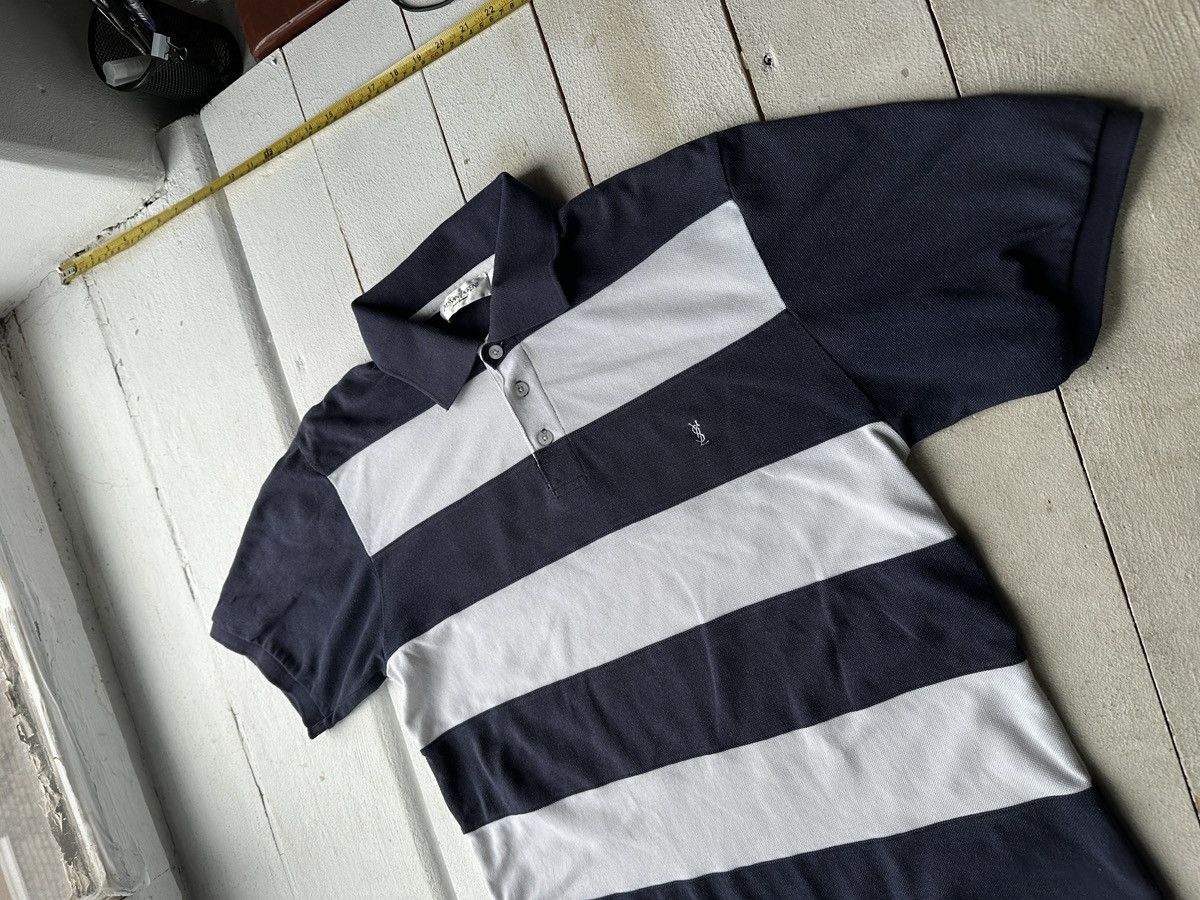 Yves Saint Laurent 🚨 VNTG YSL POLO YVES SAINT LAURENT OLD MONEY LOGO y2k rare Size US L / EU 52-54 / 3 - 2 Thumbnail