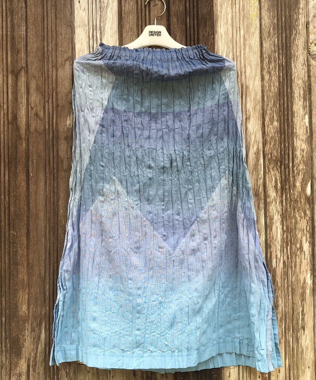 Issey Miyake Vintage Issey Miyake Fete Pleats Maxi Skirt Size 28" / US 6 / IT 42 - 1 Thumbnail