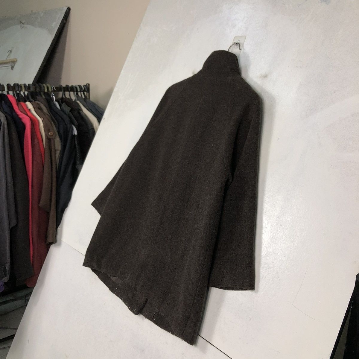 Japanese Brand 📌VINTAGE WOOL CHORE JACKET HIGH COLLAR URBAN RESEARCH DOORS Size US M / EU 48-50 / 2 - 13 Thumbnail