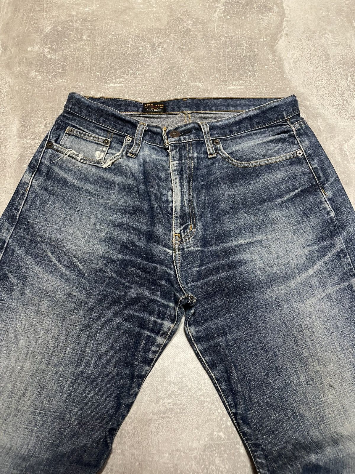 Polo Ralph Lauren Vintage Polo Jeans Company Ralph Lauren Denim Jeans 31/34 Size US 31 - 16 Thumbnail