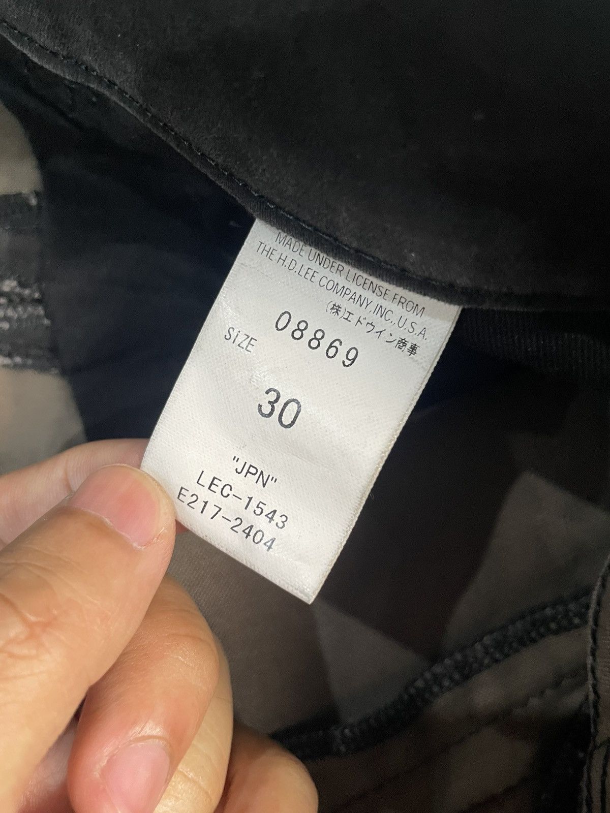 Japanese Brand Vintage Lee Cargo Jeans Size US 32 / EU 48 - 7 Thumbnail