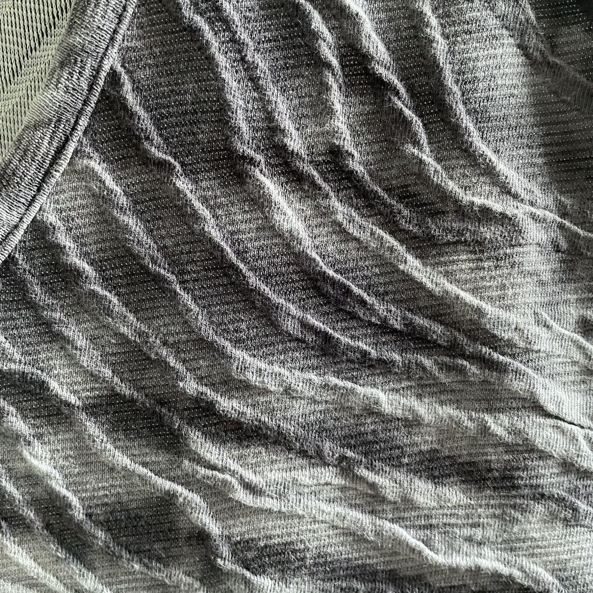 Matsuda × Nicole Club × Vintage RARE🔥Nicole club for men zebra pattern Textured fabric tees Size US M / EU 48-50 / 2 - 4 Thumbnail