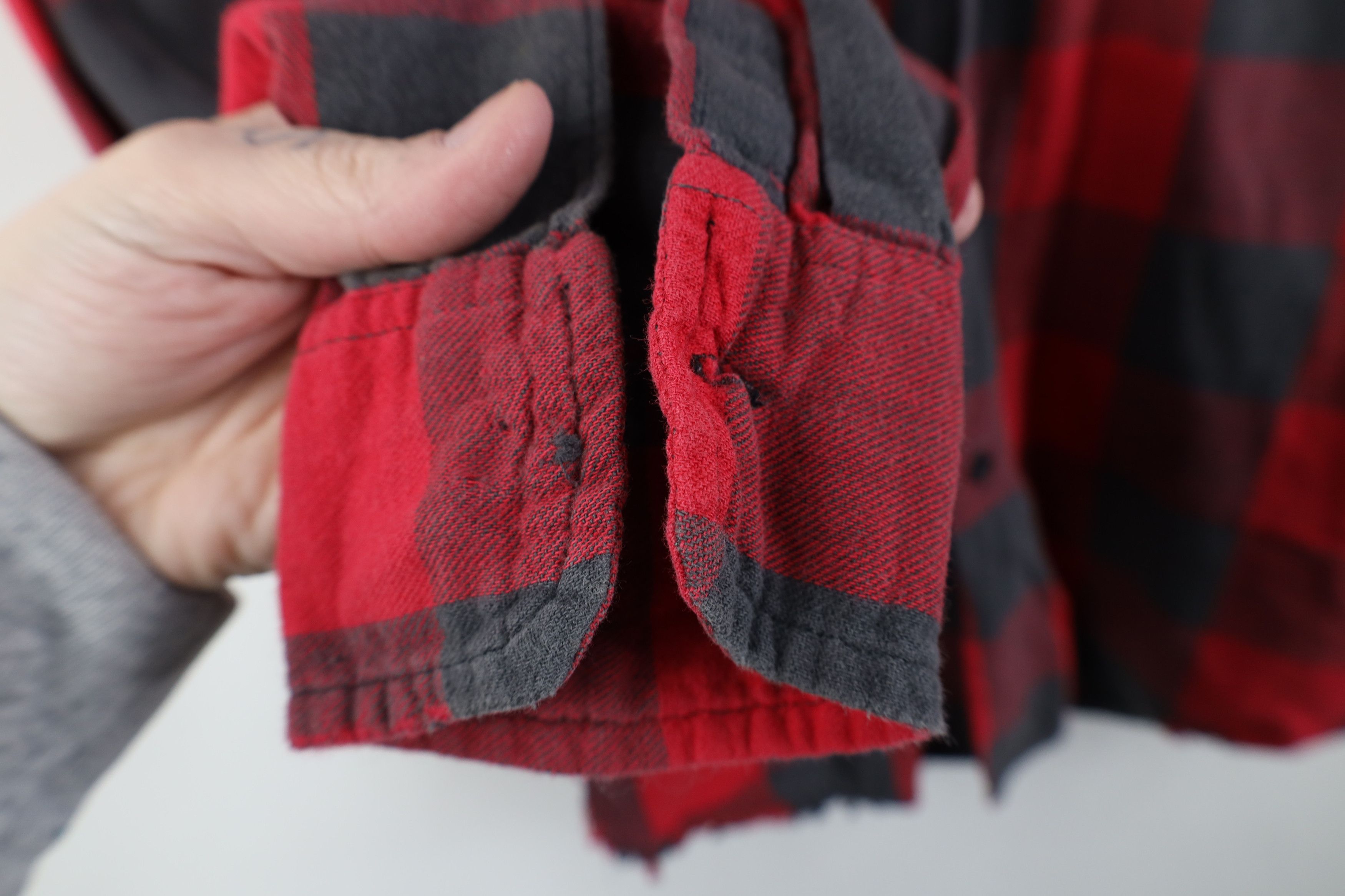 Gap Vintage 90s Gap Lightweight Flannel Button Shirt Plaid Size US S / EU 44-46 / 1 - 7 Thumbnail