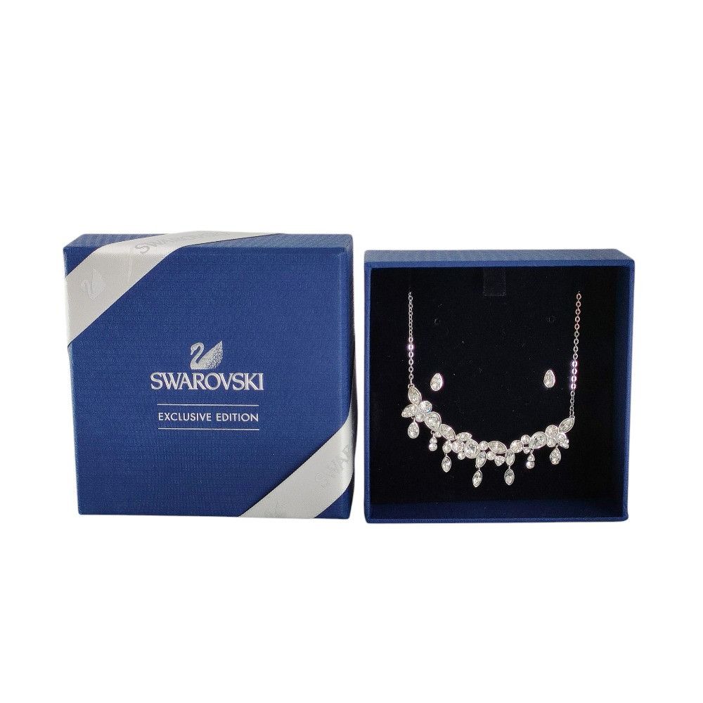 Swarovski Swarovski Swarovski EXCLUSIVE EDITION Diapason Necklace Earrings 2way Set Others Earrings DUTY FREE for USA Size ONE SIZE - 1 Thumbnail