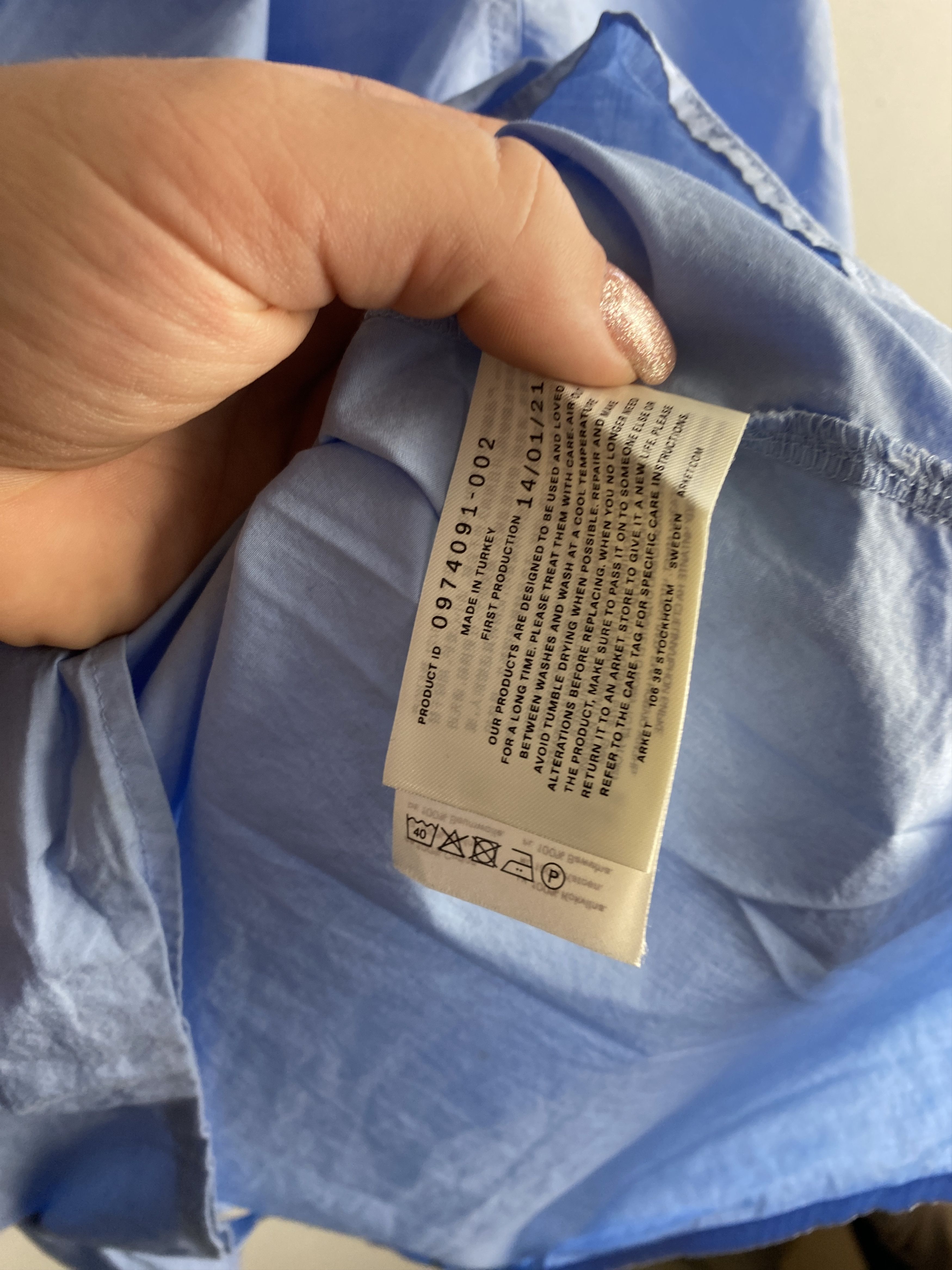 Arket Arket casual cotton shirt Size L / US 10 / IT 46 - 4 Thumbnail