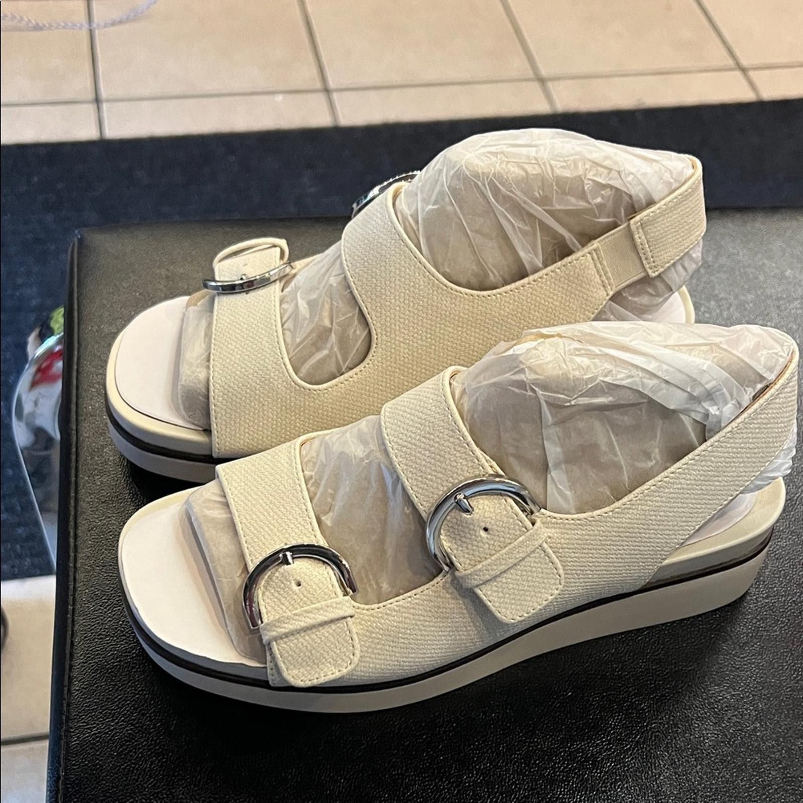 Other Life Stride Elegant Cream Women's Sandals Size US 6 / IT 36 - 5 Thumbnail