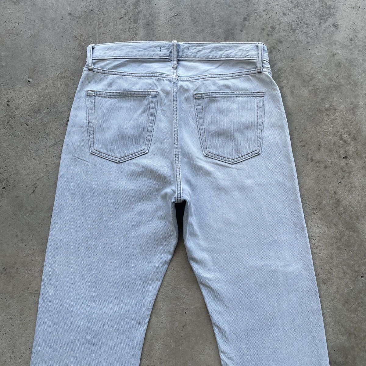 Japanese Brand W31💥 Vintage Japanese Light Wash Jeans Distressed Pants Size US 31 - 8 Thumbnail
