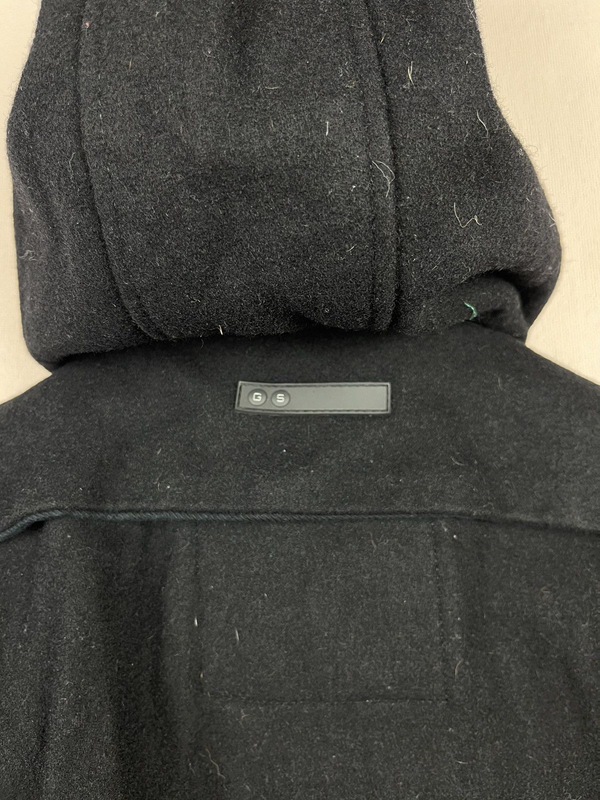 G-Star G Star Wool Hooded Coat Jacket Black Size L Size US L / EU 52-54 / 3 - 12 Thumbnail